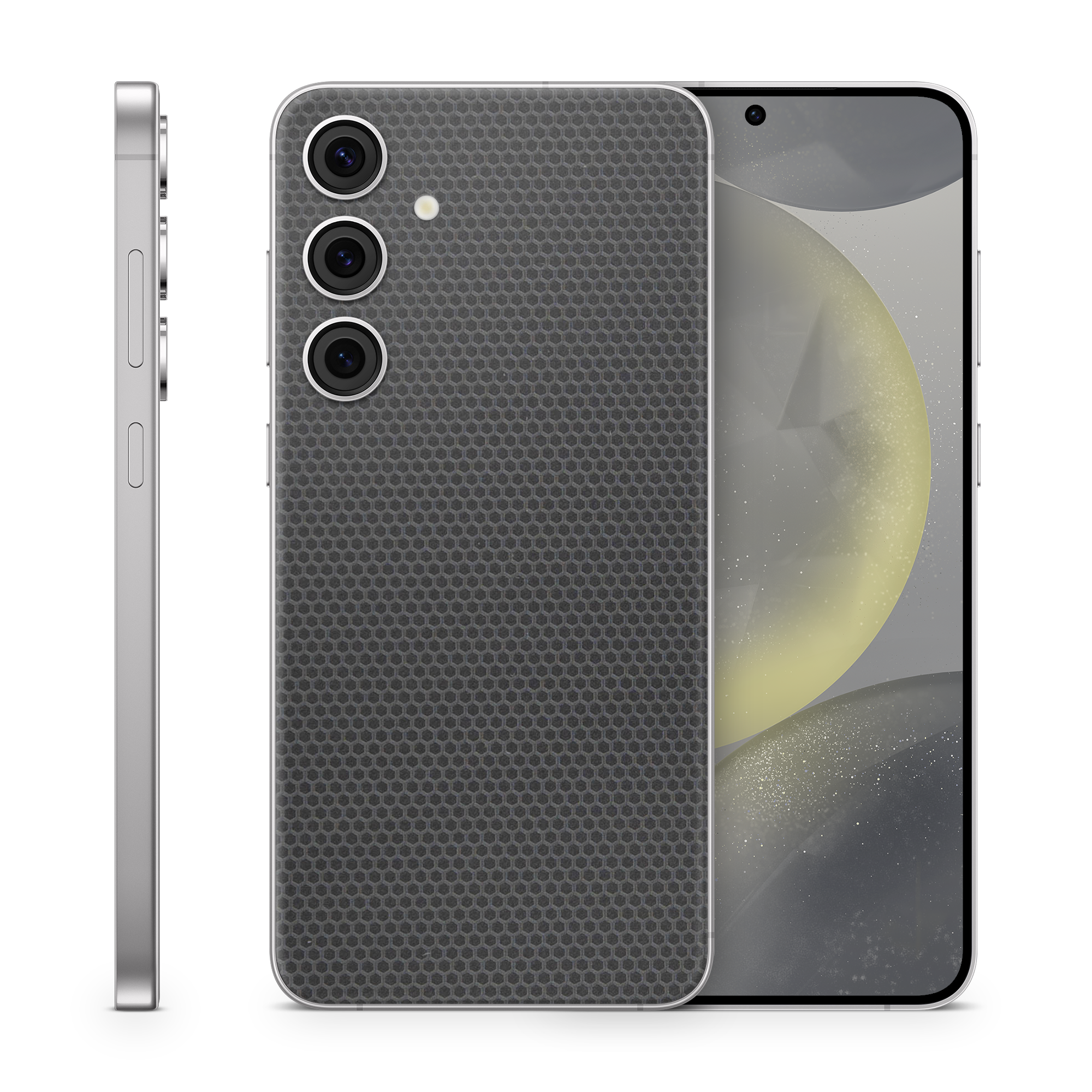 Samsung Galaxy S24 Essentials Black Matrix Skin Wrap Cover