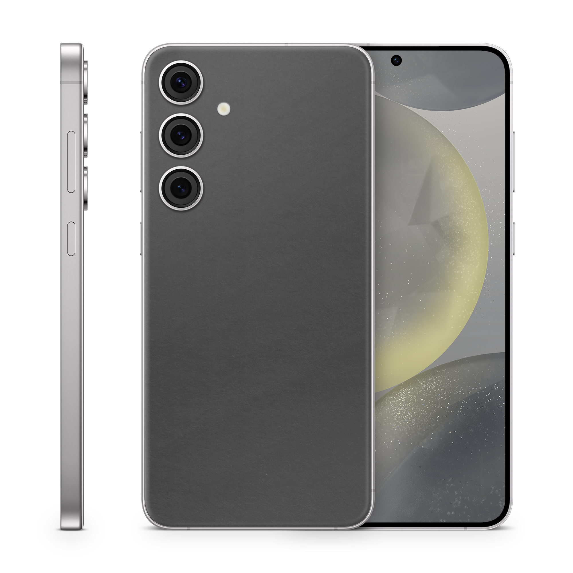 Samsung Galaxy S24 Essentials Matte Black Skin Wrap Cover