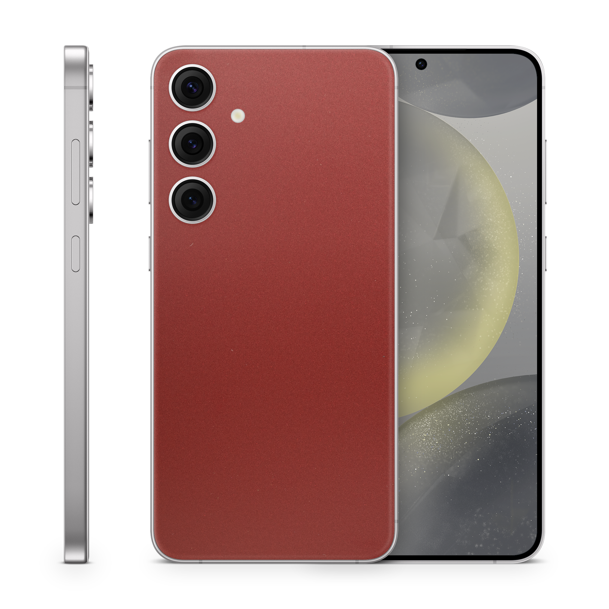 Samsung Galaxy S24 Essentials Vampire Red Skin Wrap Cover