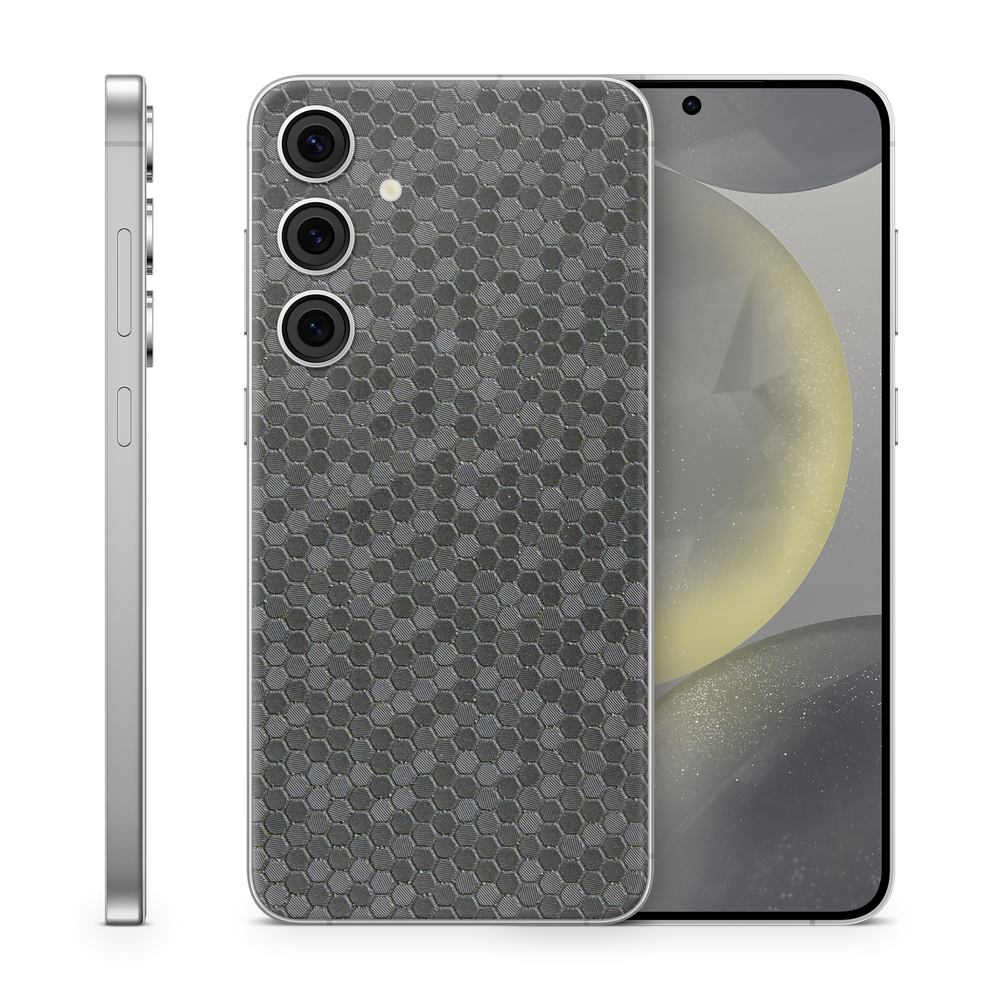 Samsung Galaxy S24 Plus Essentials Black Honeycomb Skin Wrap Cover