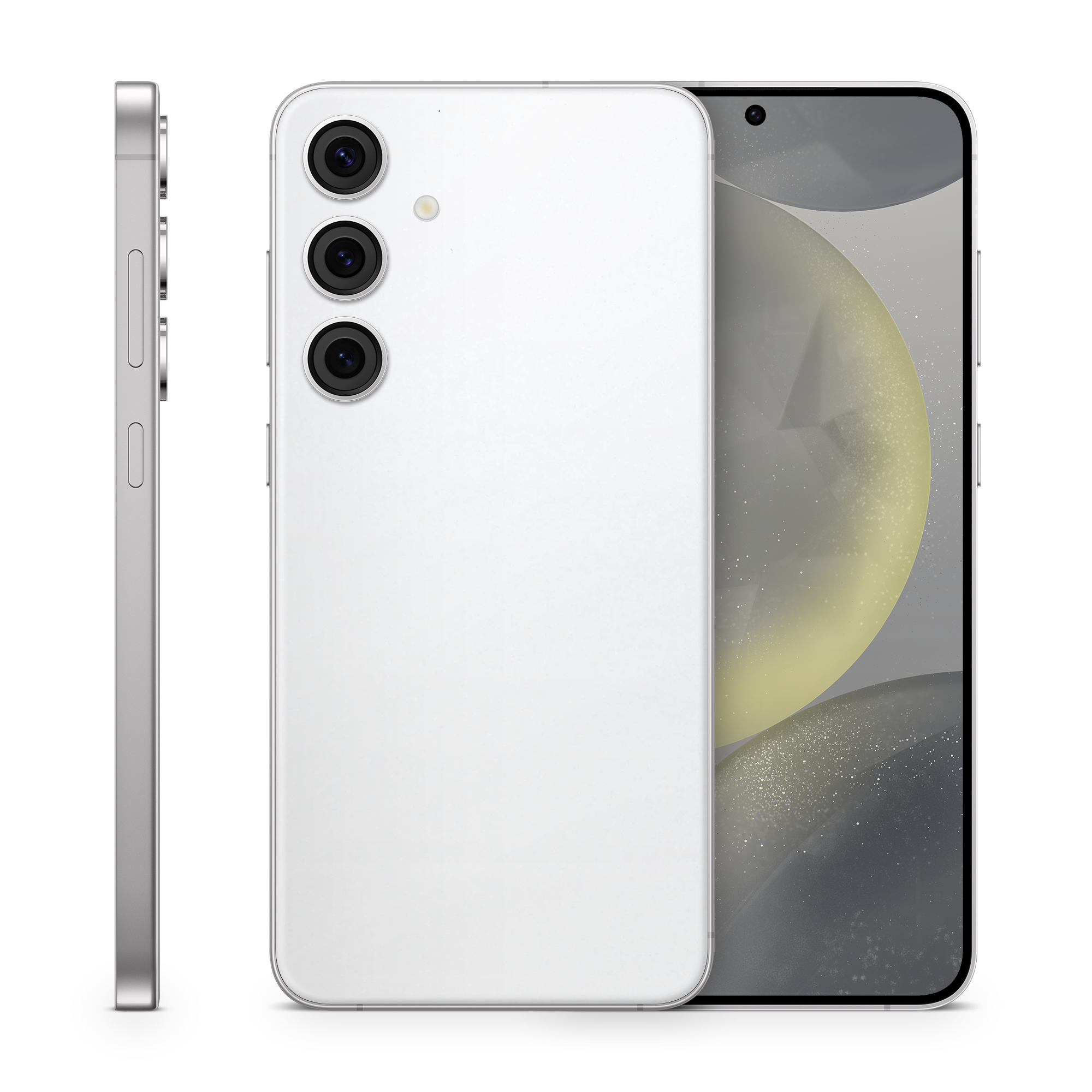 Samsung Galaxy S24 Plus Essentials Frosty Vanilla Skin Wrap Cover