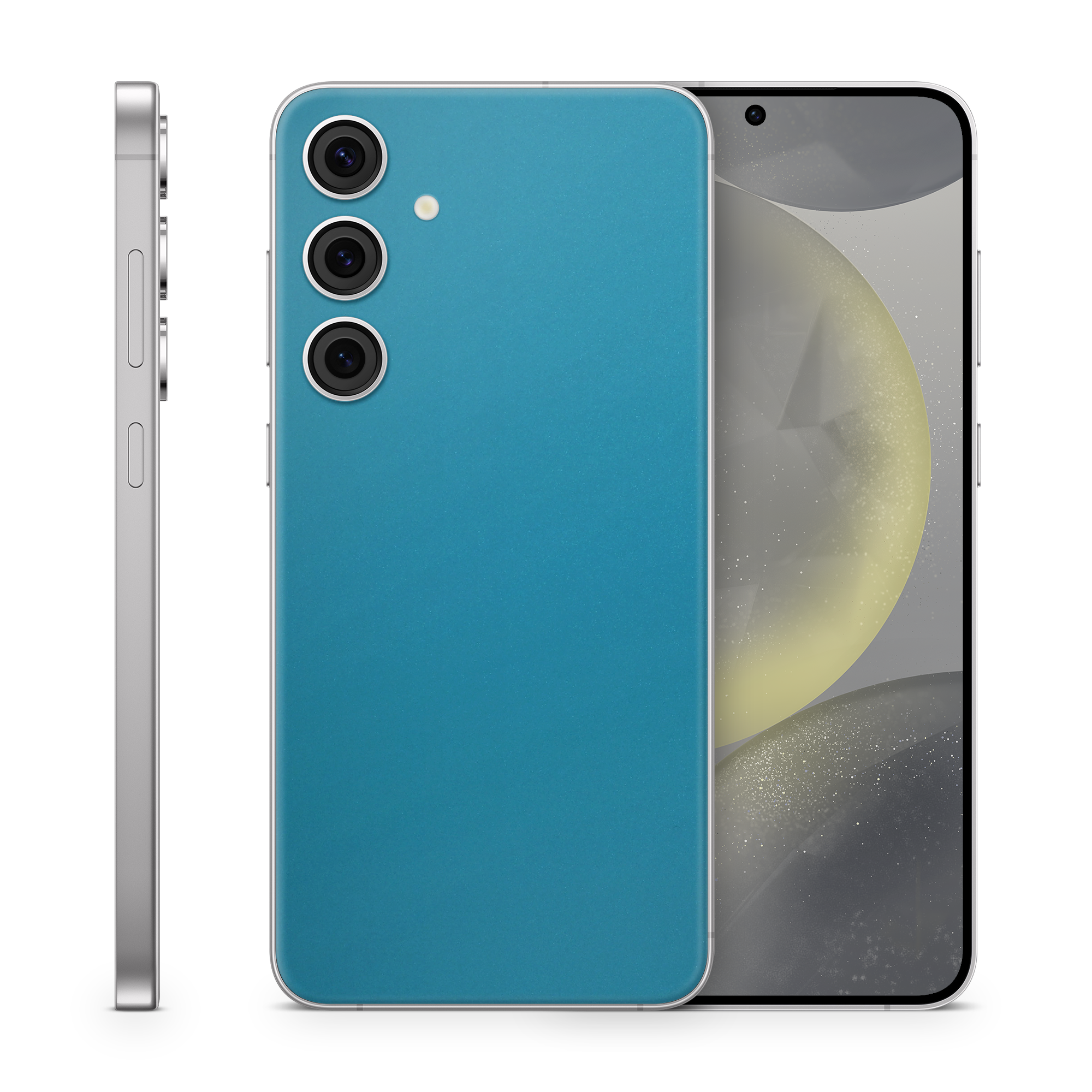 Samsung Galaxy S24 Plus Essentials Satin Ocean Shimmer Skin Wrap Cover