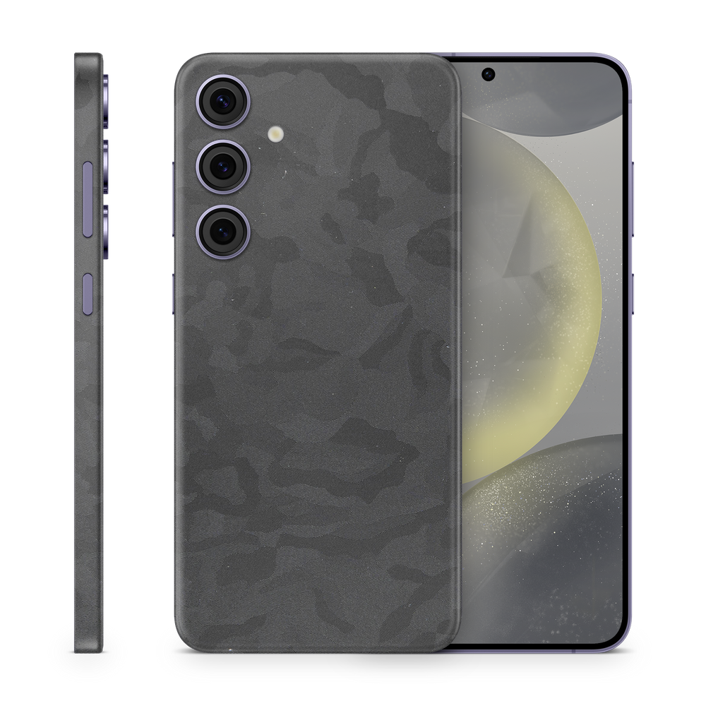 Samsung Galaxy S24 Plus Professional Black Camo Skin Wrap Cover