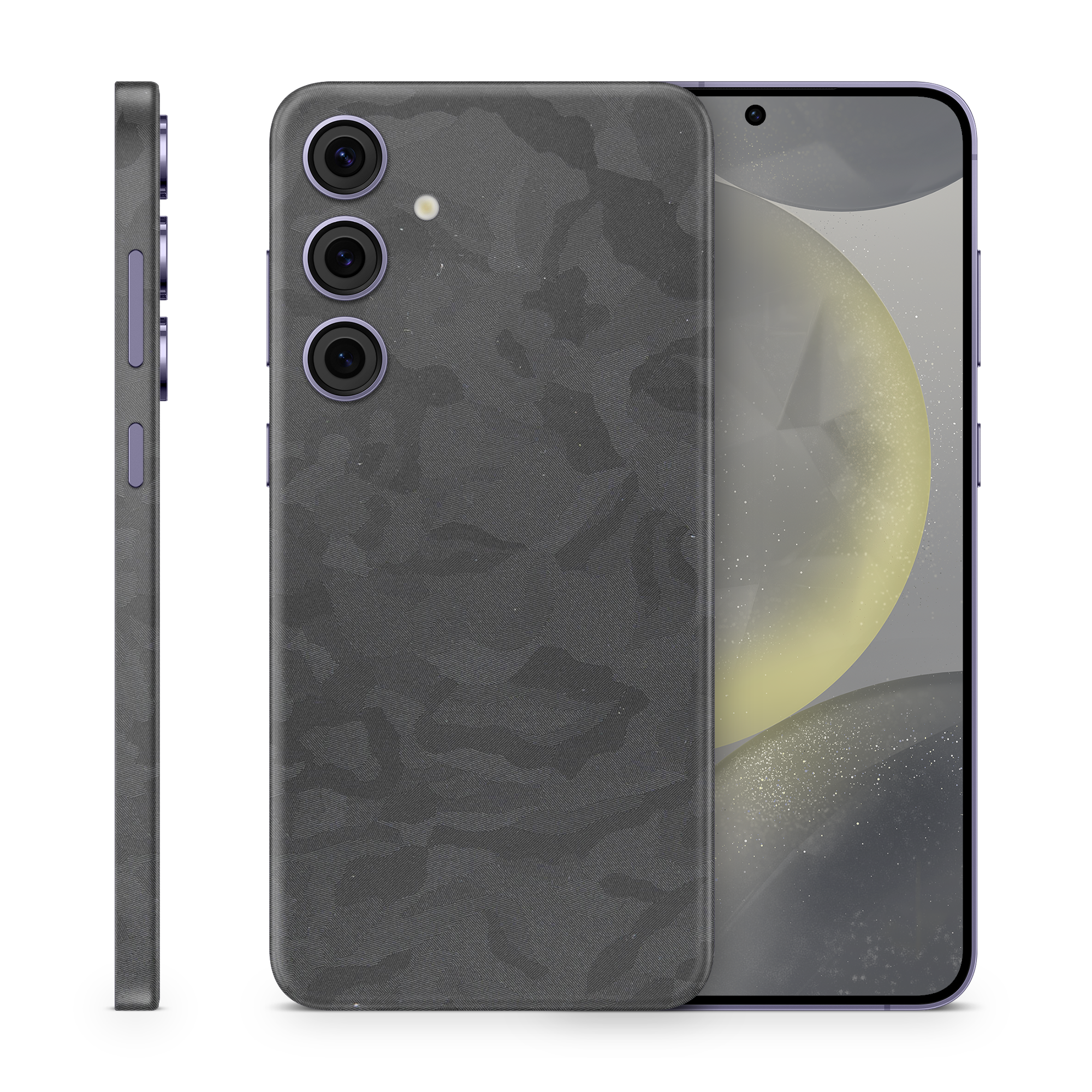 Samsung Galaxy S24 Plus Professional Black Camo Skin Wrap Cover