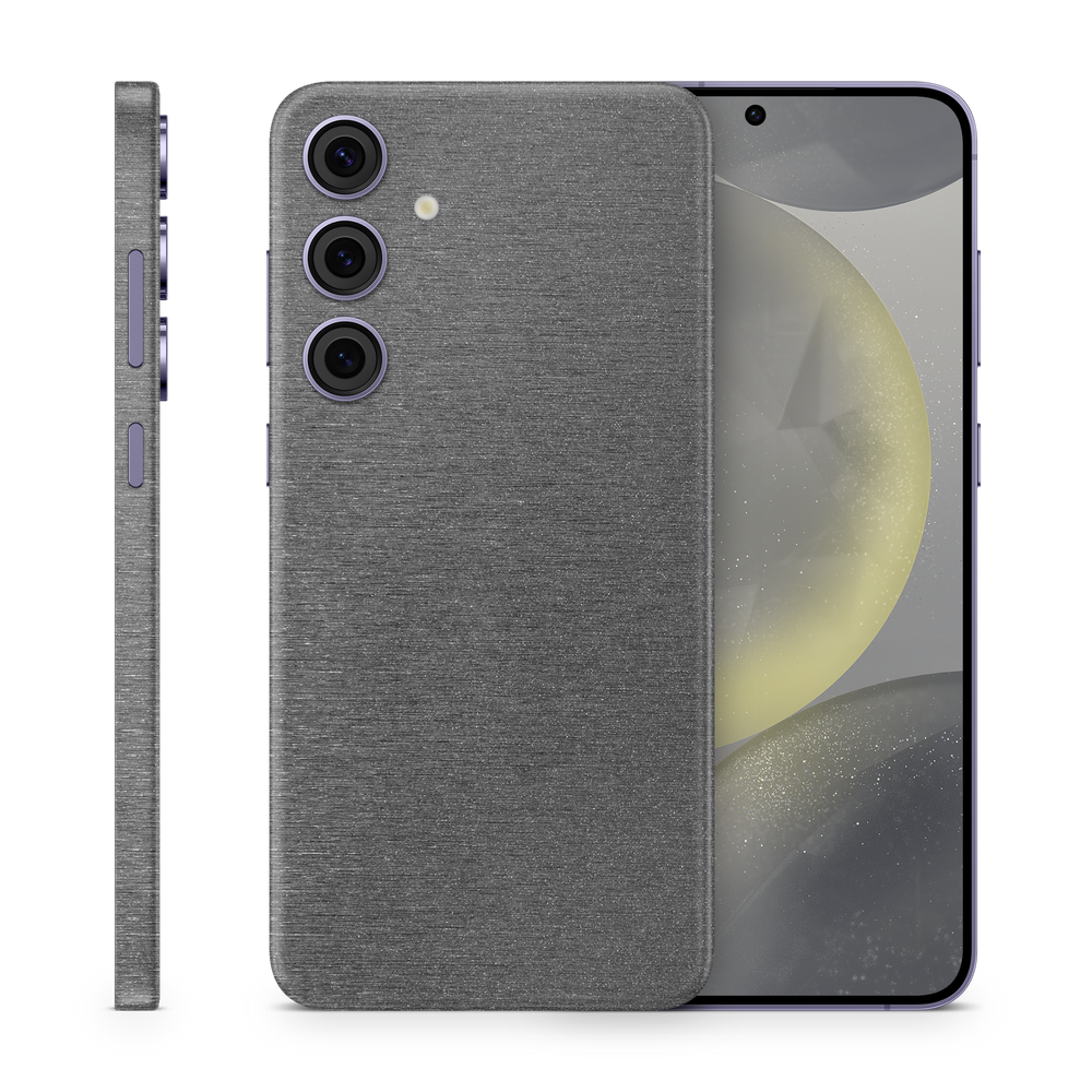 Samsung Galaxy S24 Plus Professional Brushed Black Skin Wrap Cover