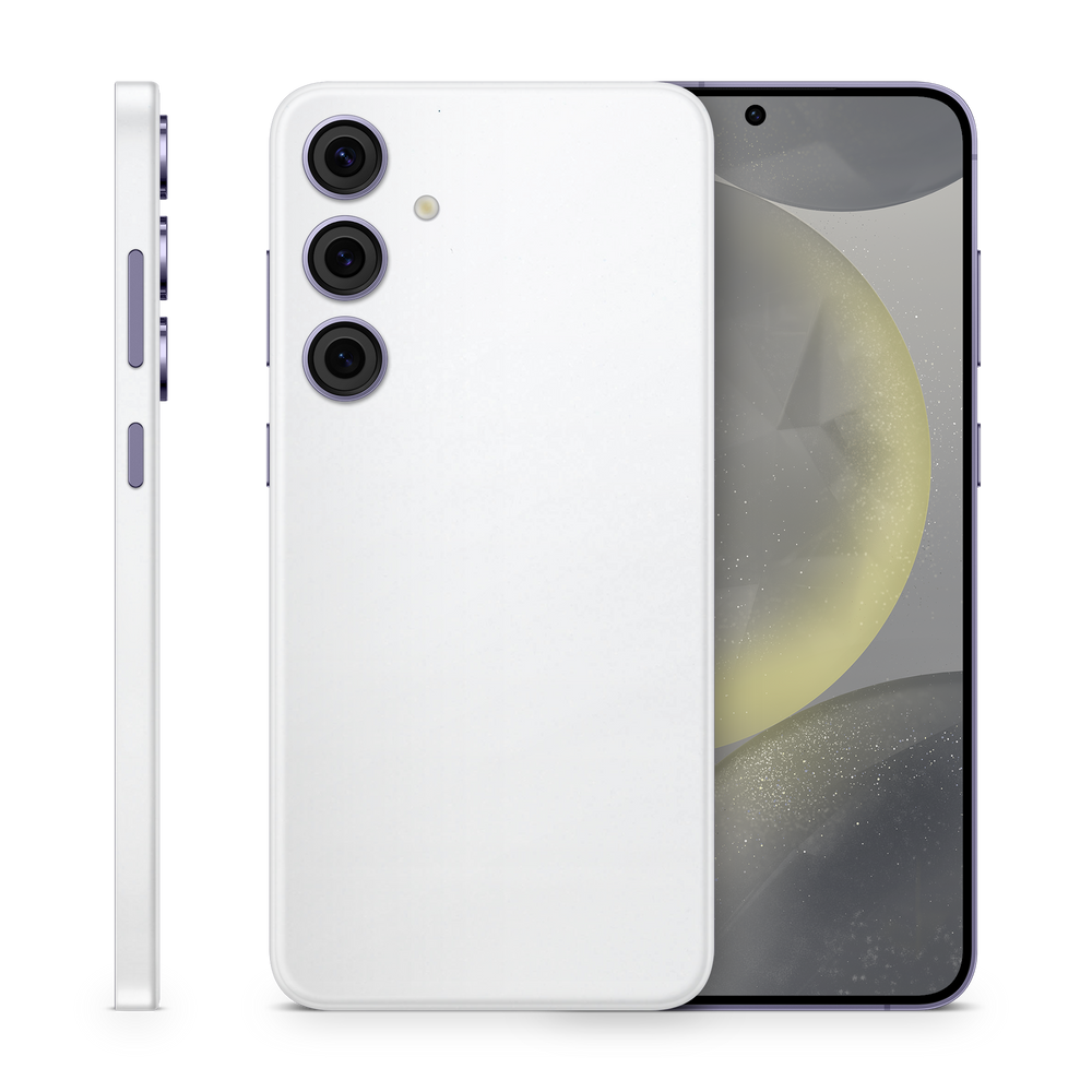 Samsung Galaxy S24 Plus Professional Frosty Vanilla Skin Wrap Cover