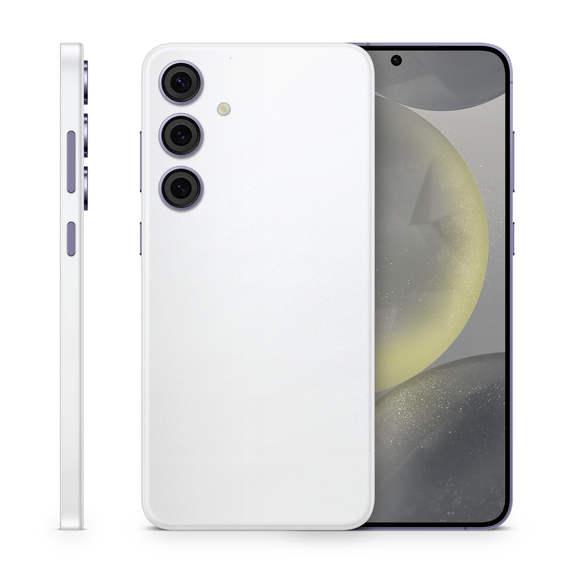 Samsung Galaxy S24 Plus Professional Frosty Vanilla Skin Wrap Cover