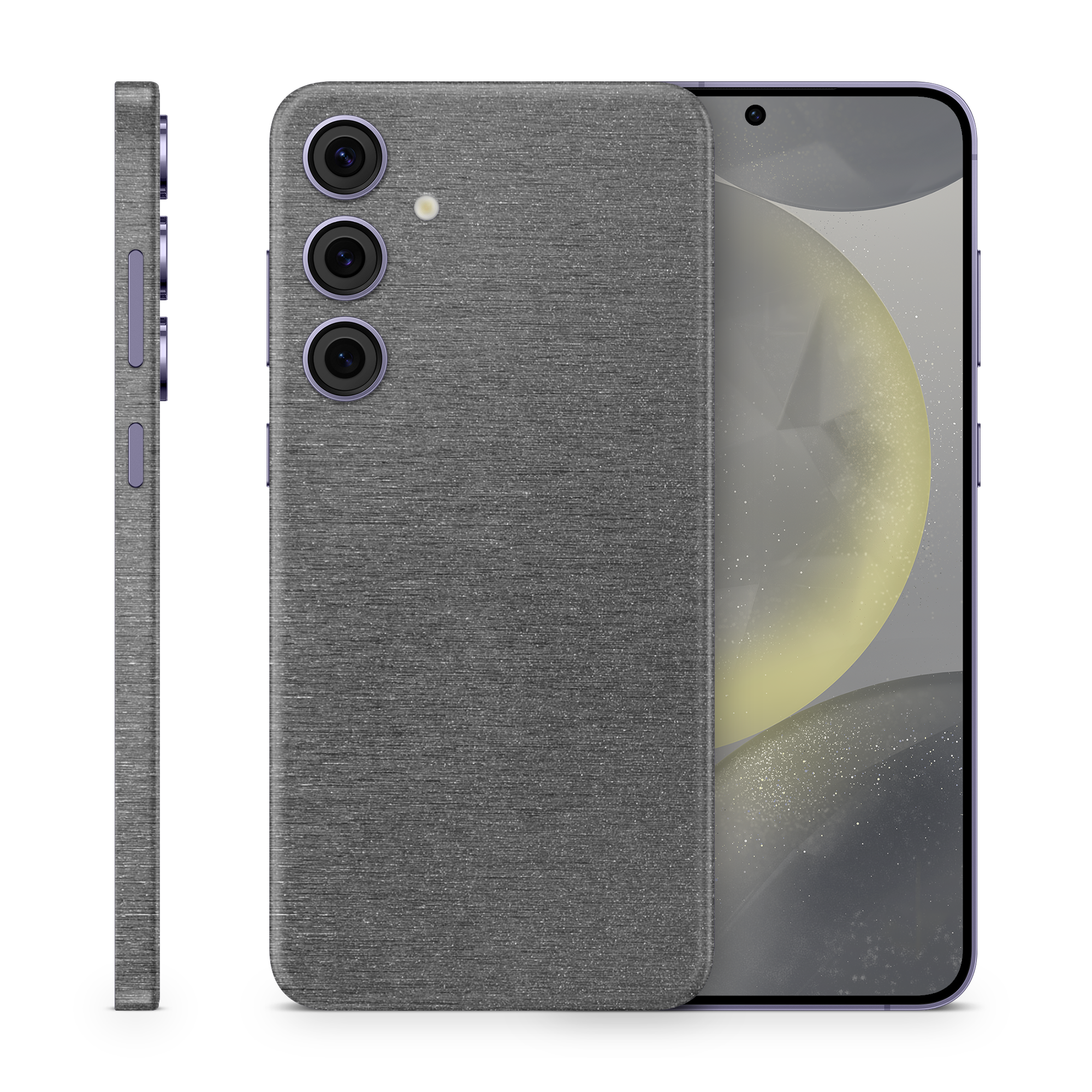 Samsung Galaxy S24 Professional Brushed Black Skin Wrap Cover