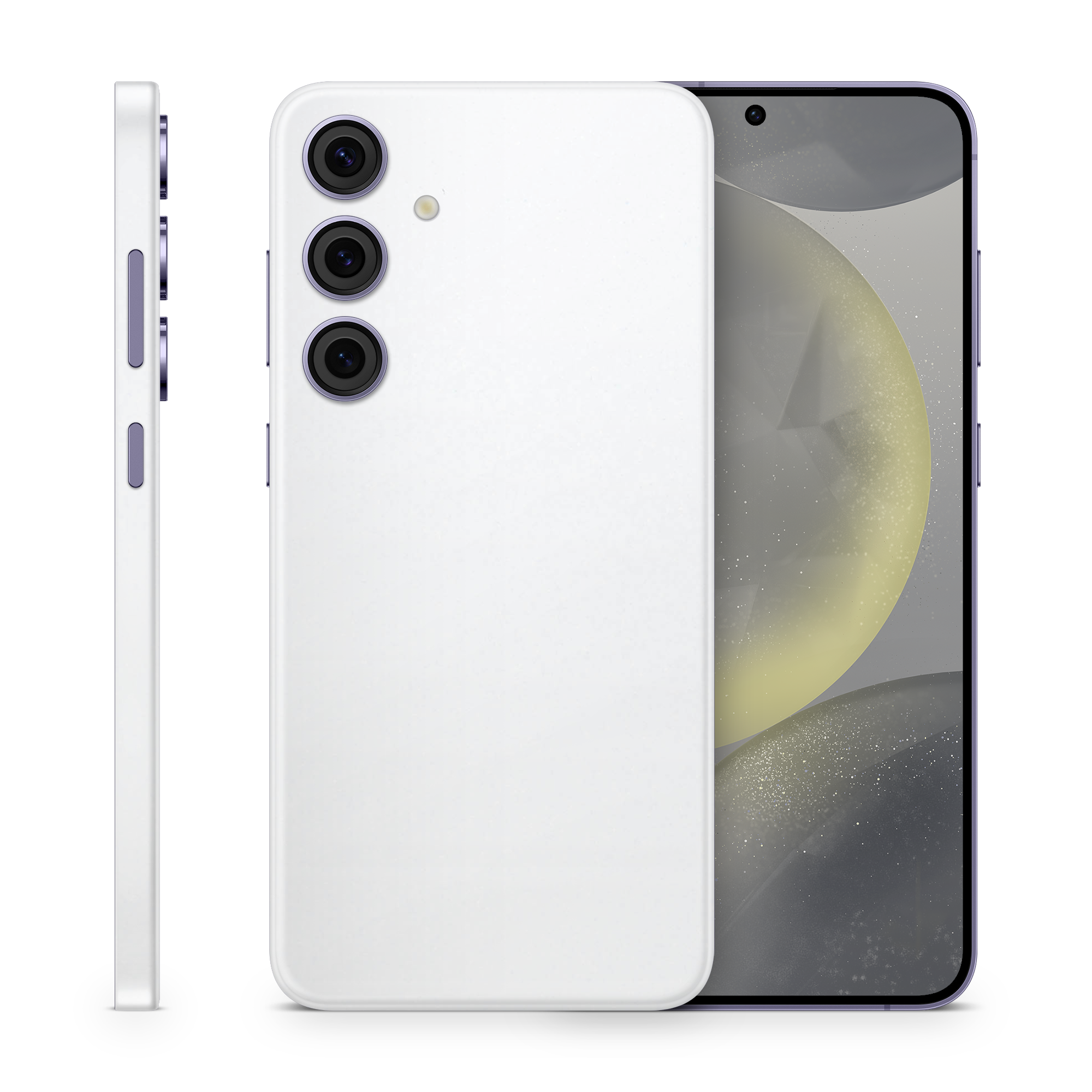 Samsung Galaxy S24 Professional Frosty Vanilla Skin Wrap Cover