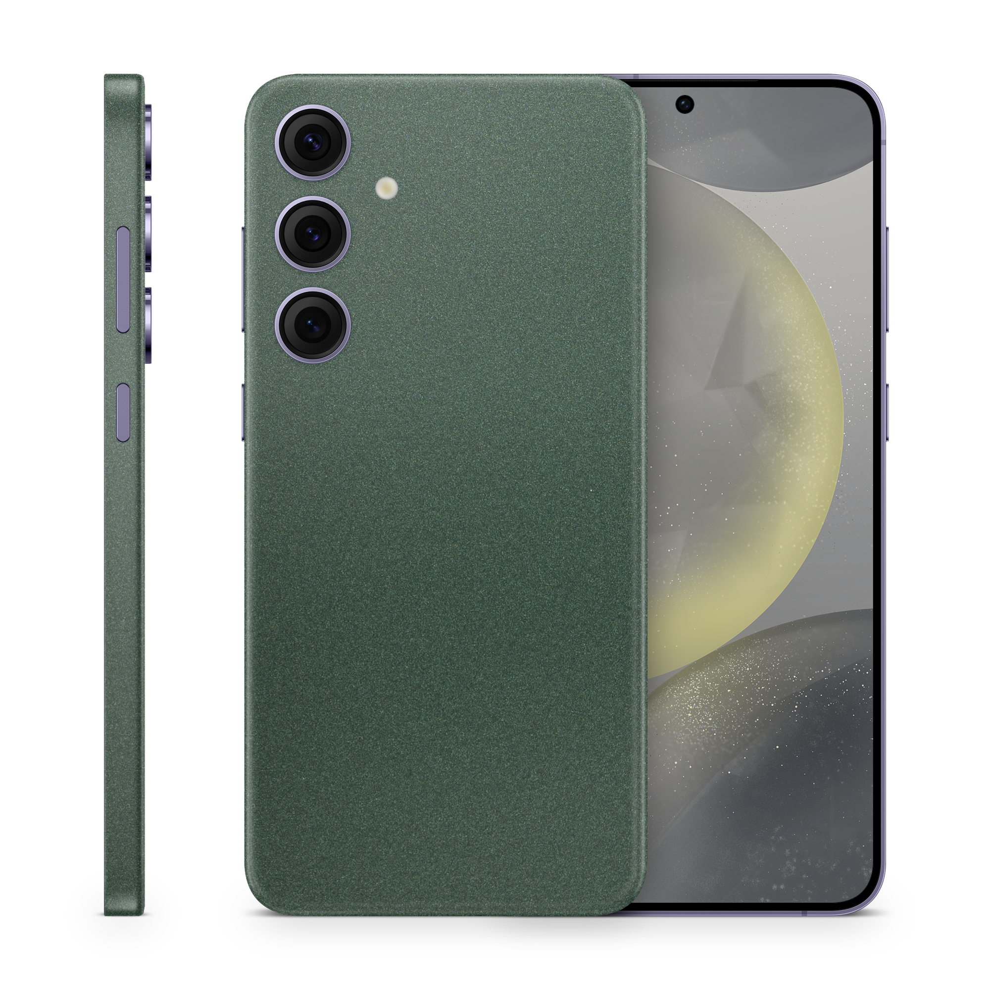 Samsung Galaxy S24 Professional Matte Green Metallic Skin Wrap Cover