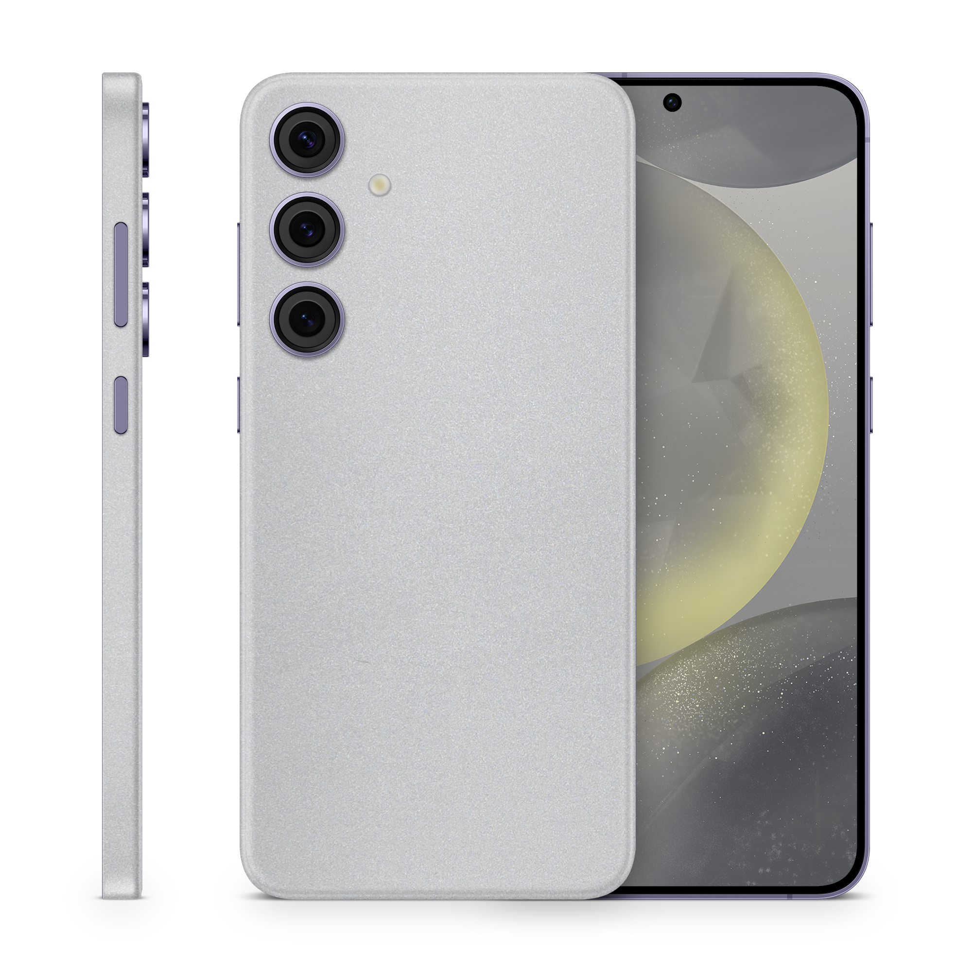 Samsung Galaxy S24 Professional Satin Aluminum Skin Wrap Cover