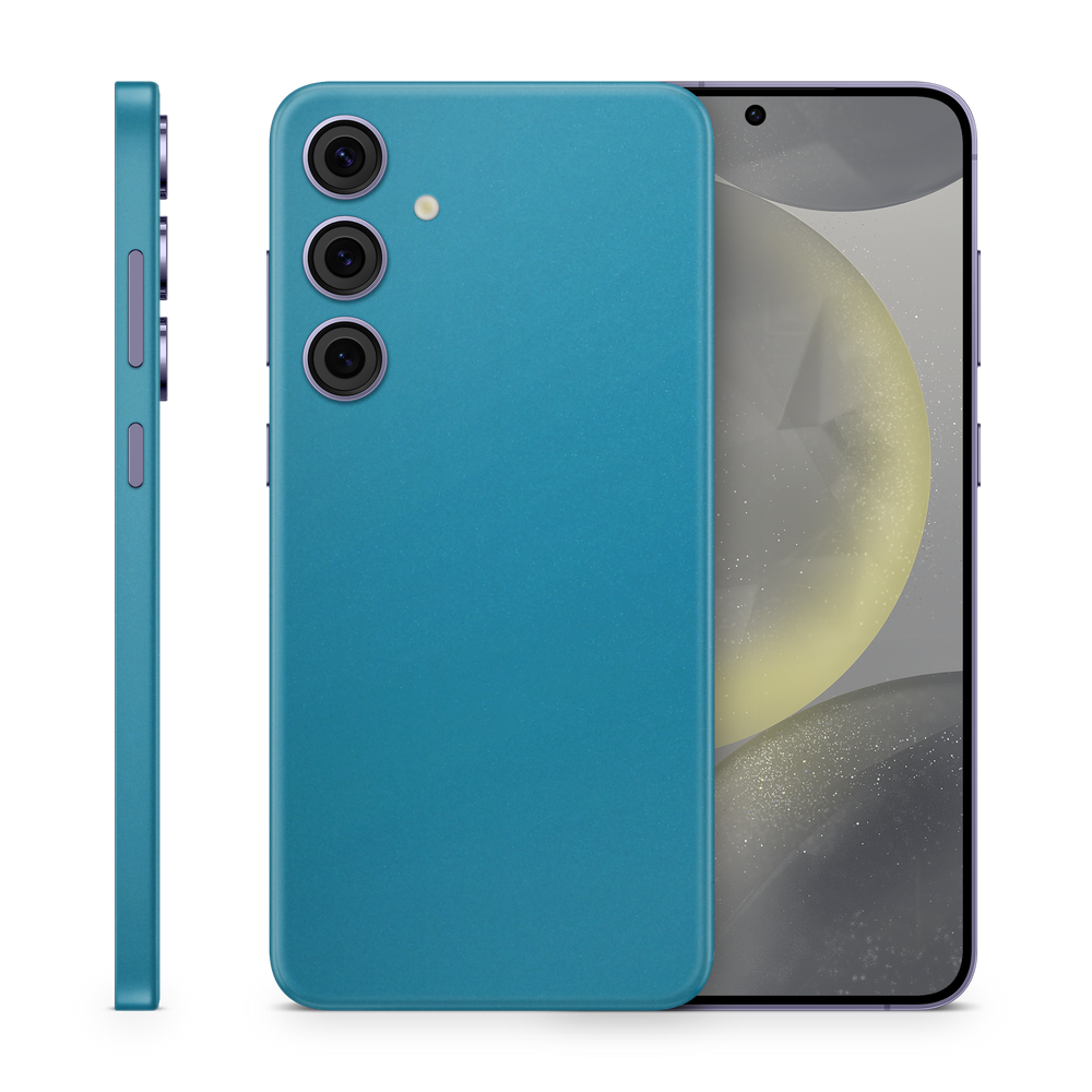 Samsung Galaxy S24 Professional Satin Ocean Shimmer Skin Wrap Cover