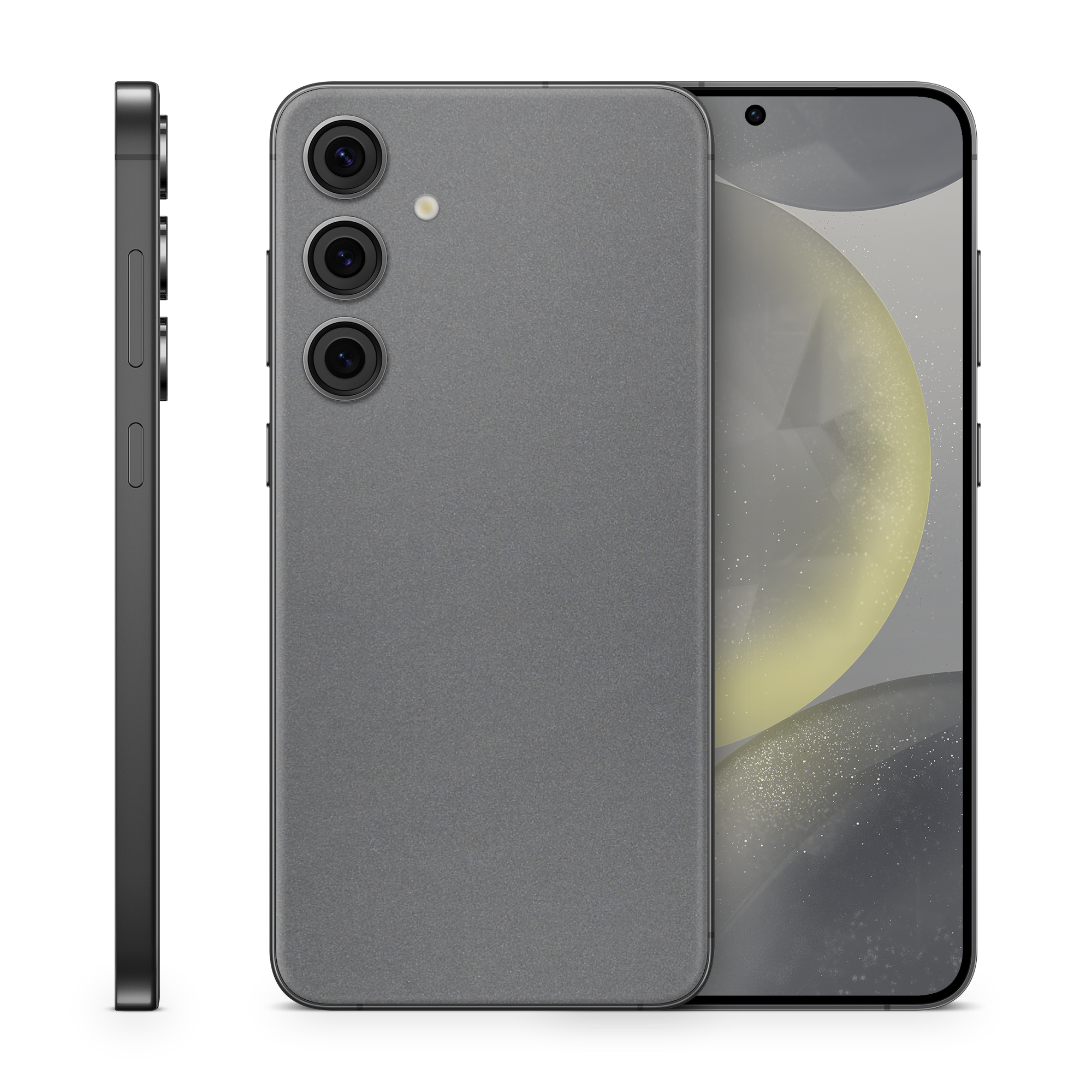 Samsung Galaxy S25 Essentials Charcoal Grey Skin Wrap Cover