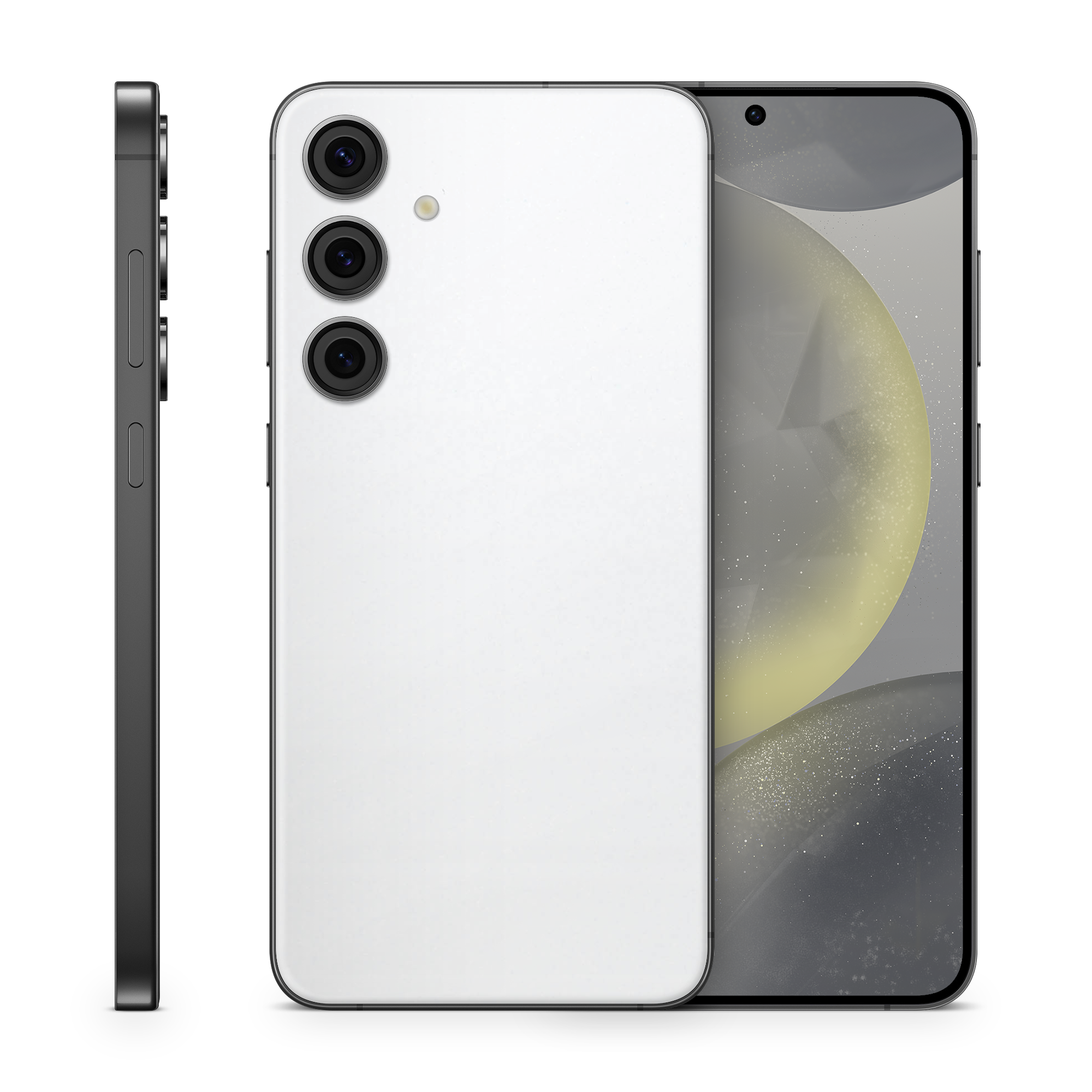 Samsung Galaxy S25 Essentials Frosty Vanilla Skin Wrap Cover