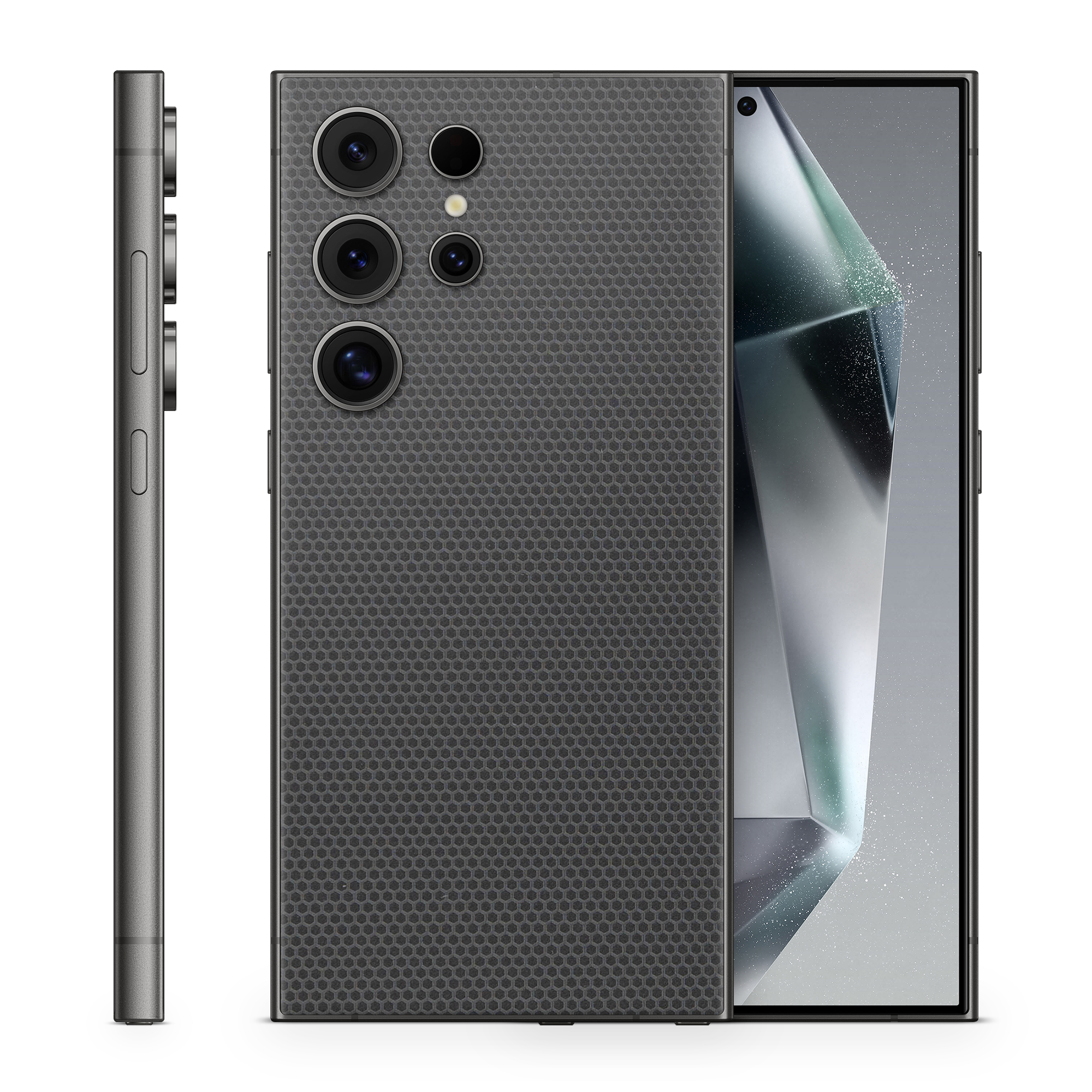 Samsung Galaxy S25 Ultra Essentials Black Matrix Skin Wrap Cover