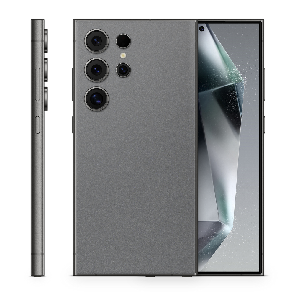 Samsung Galaxy S25 Ultra Essentials Charcoal Grey Skin Wrap Cover