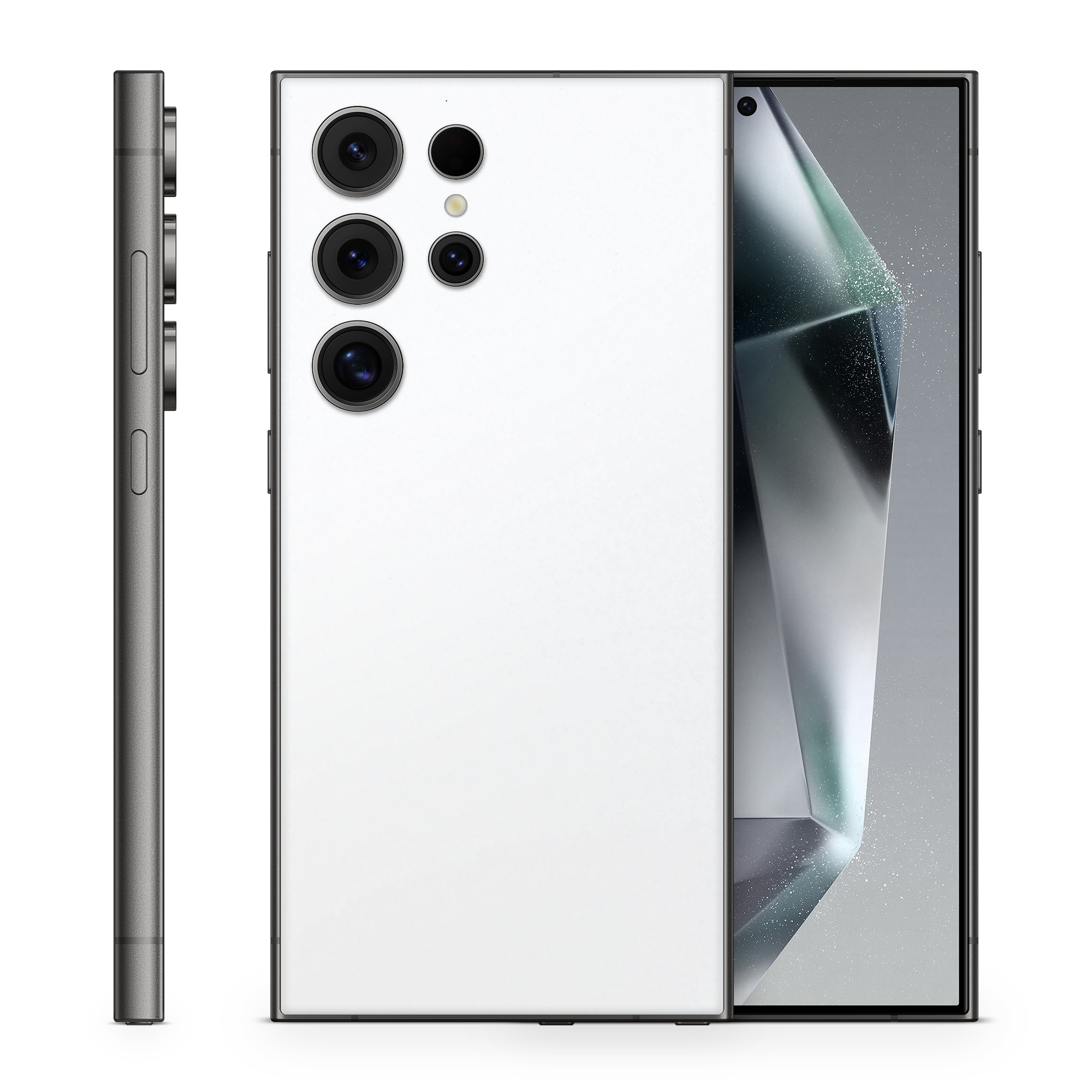 Samsung Galaxy S25 Ultra Essentials Frosty Vanilla Skin Wrap Cover