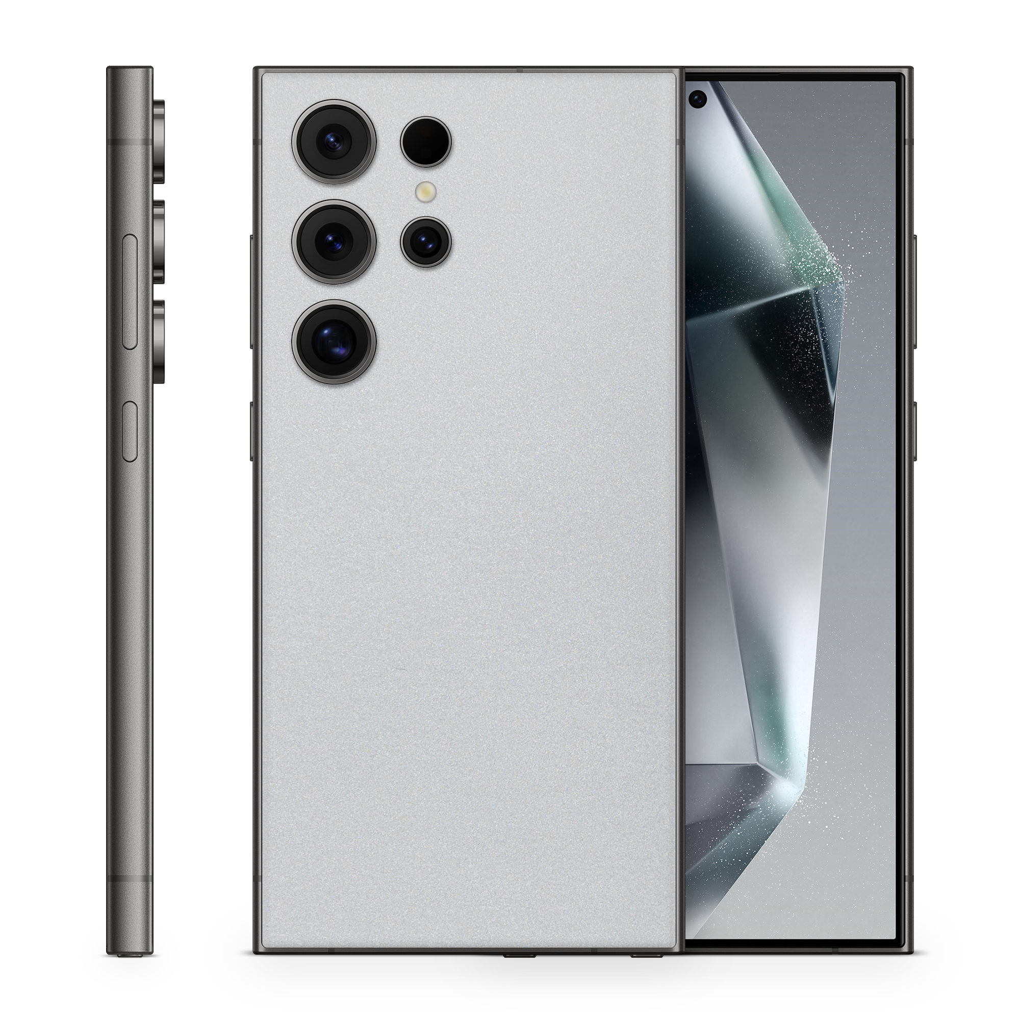 Samsung Galaxy S25 Ultra Essentials Satin Aluminum Skin Wrap Cover