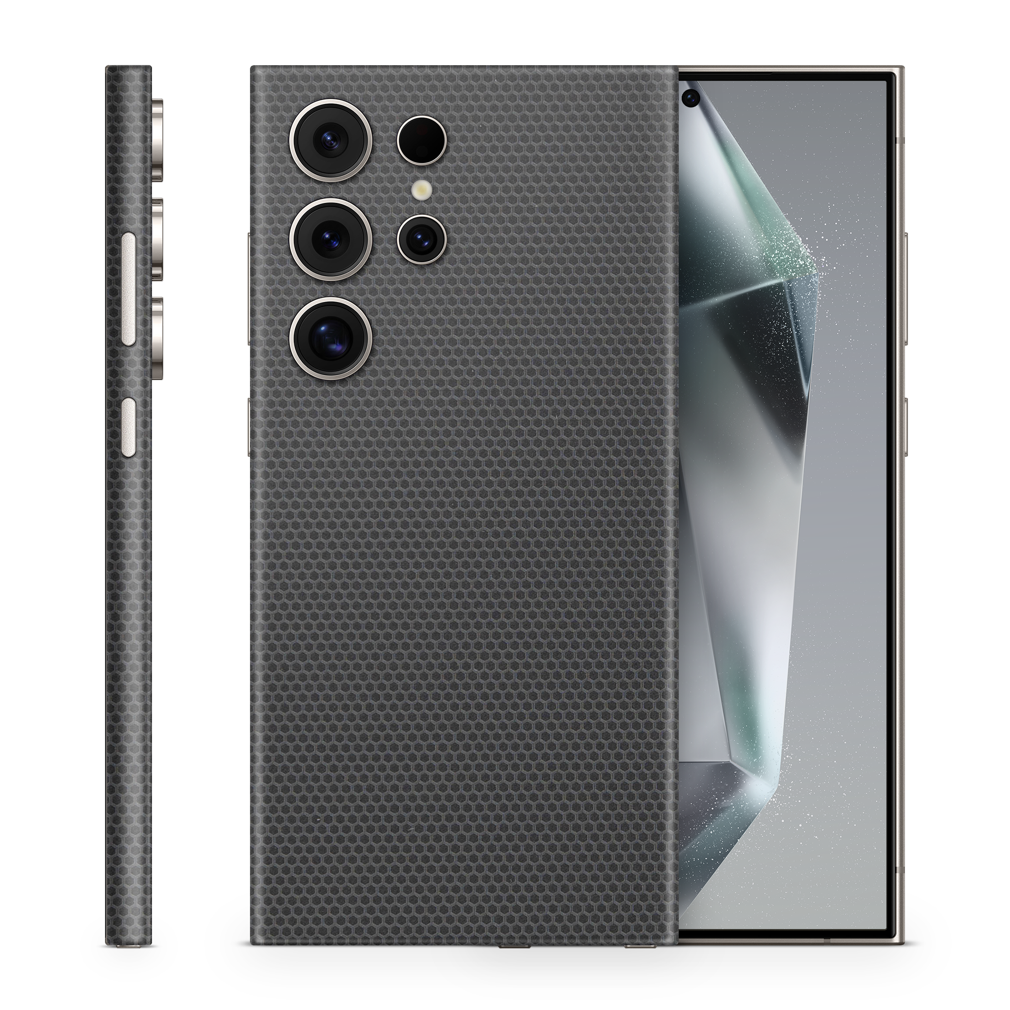 Samsung Galaxy S25 Ultra Professional Black Matrix Skin Wrap Cover