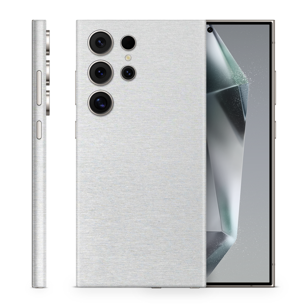Samsung Galaxy S25 Ultra Professional Brushed Aluminum Skin Wrap Cover