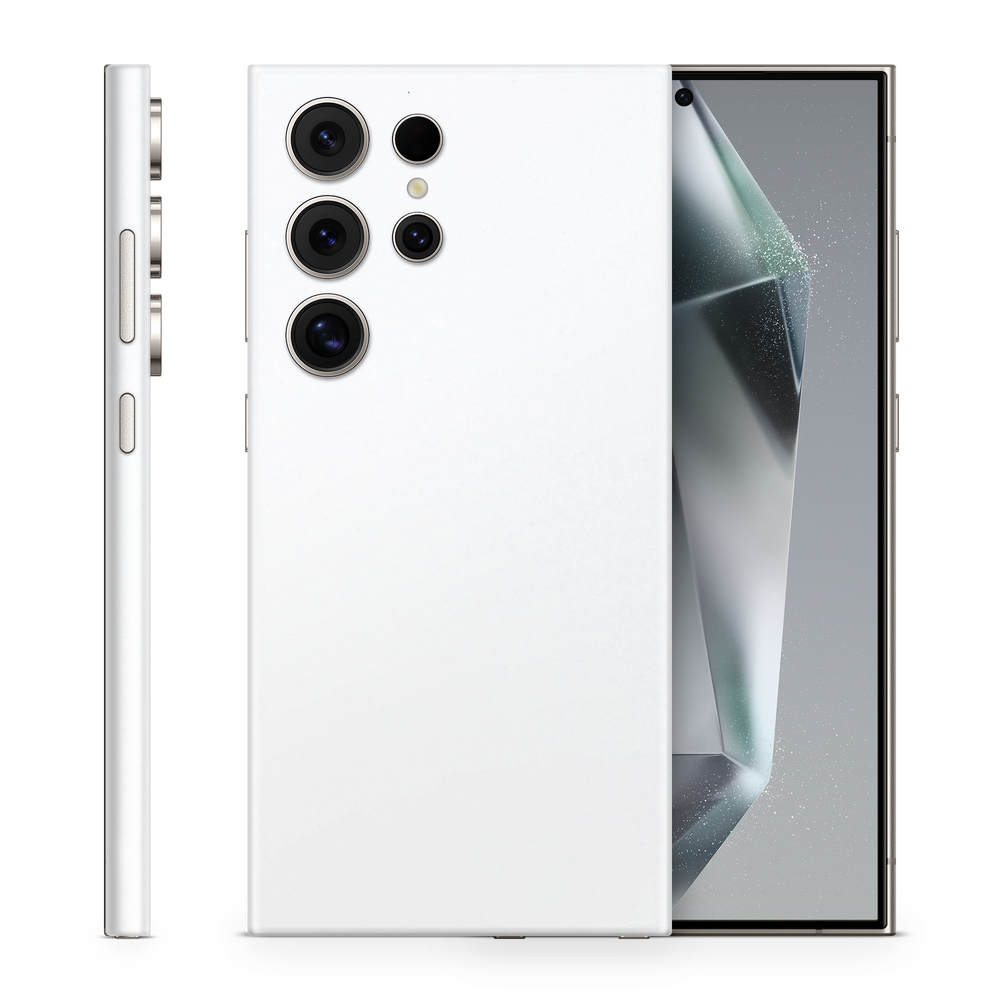 Samsung Galaxy S25 Ultra Professional Frosty Vanilla Skin Wrap Cover