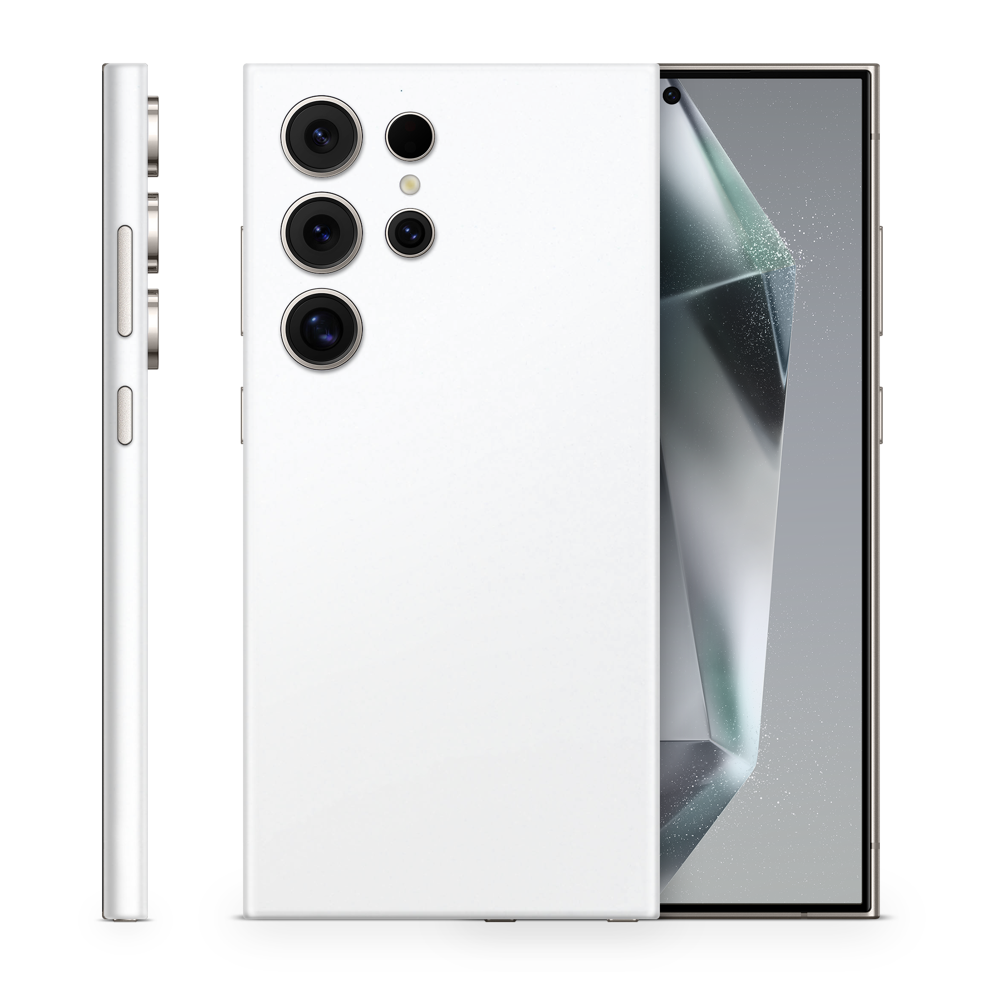Samsung Galaxy S25 Ultra Professional Frosty Vanilla Skin Wrap Cover