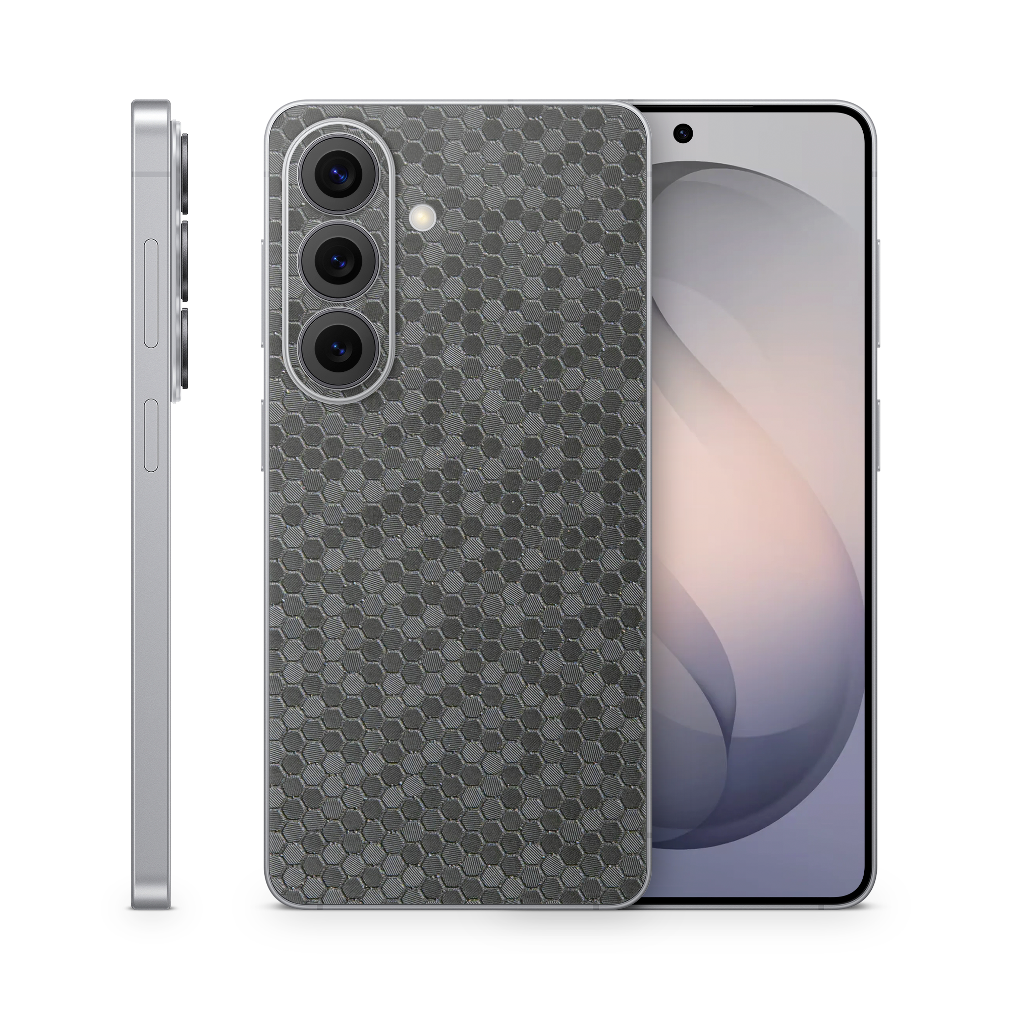 Samsung Galaxy S26 Essentials Black Honeycomb Skin Wrap Cover