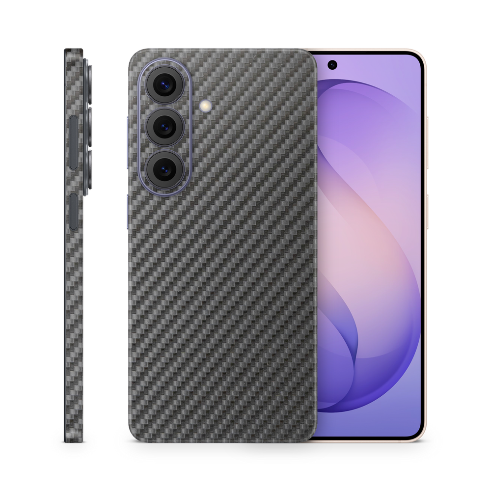 Samsung Galaxy S26 Professional Black Carbon Fiber Skin Wrap Cover