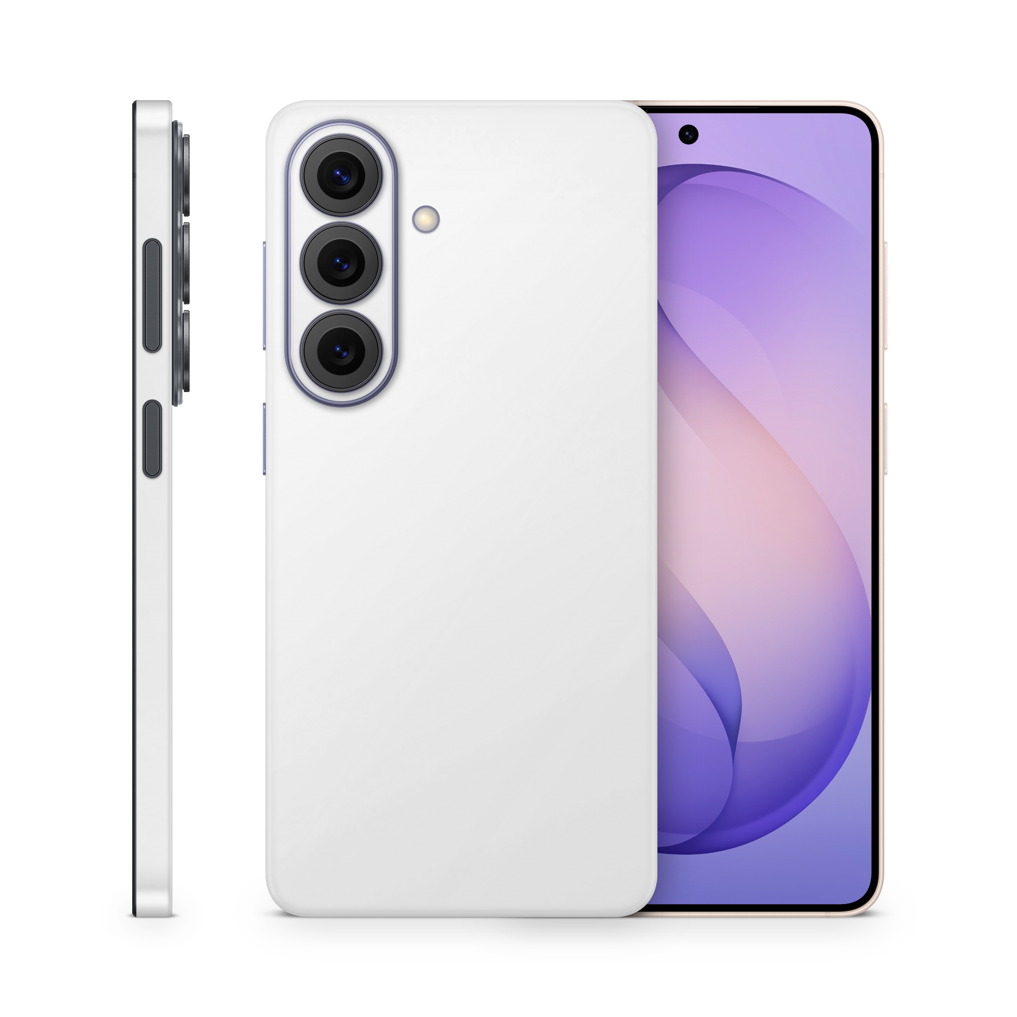 Samsung Galaxy S26 Professional Satin White Skin Wrap Cover