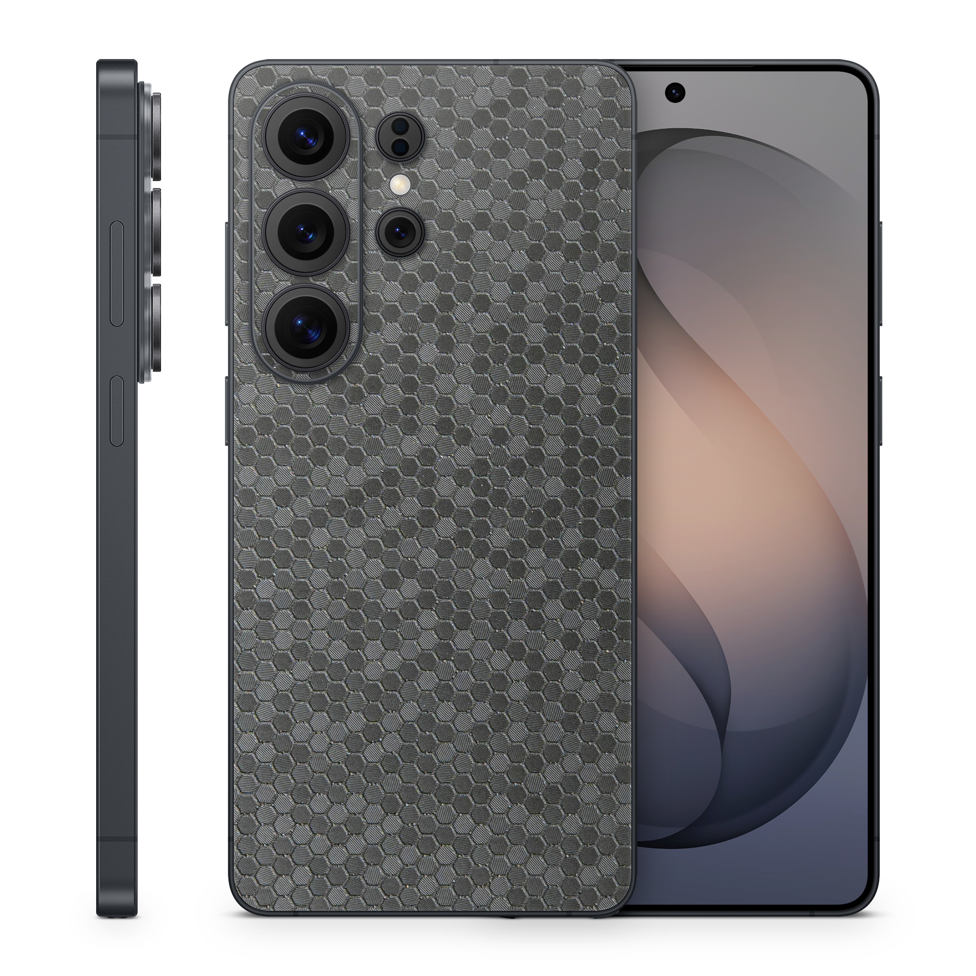 Samsung Galaxy S26 Ultra Essentials Black Honeycomb Skin Wrap Cover