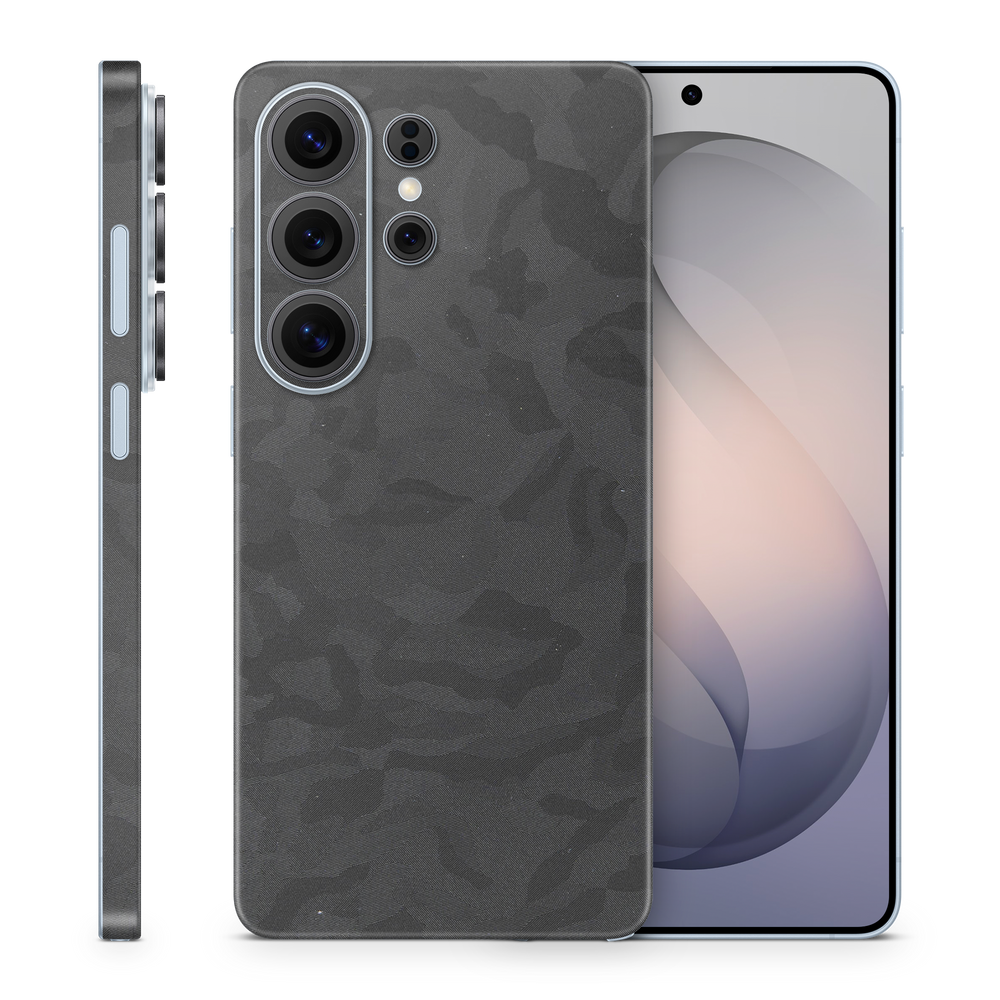 Samsung Galaxy S26 Ultra Professional Black Camo Skin Wrap Cover