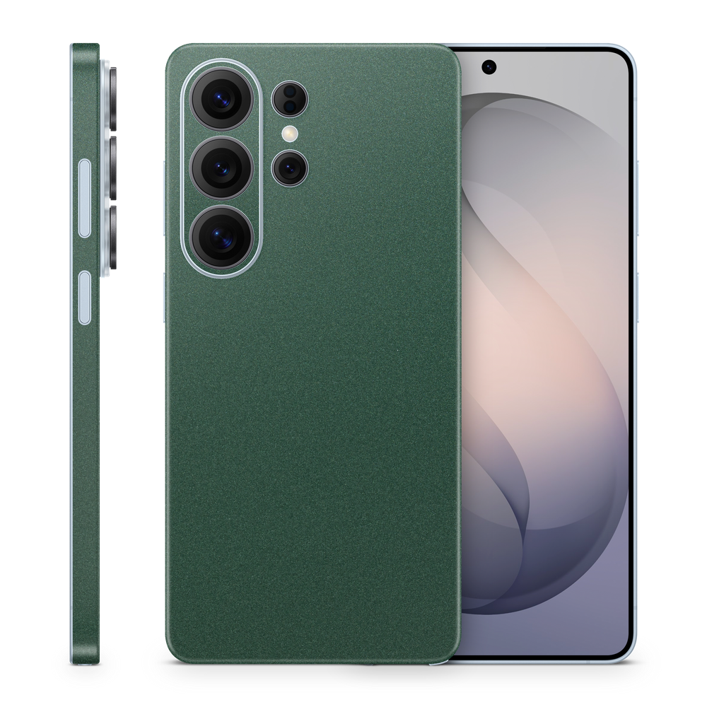 Samsung Galaxy S26 Ultra Professional Matte Green Metallic Skin Wrap Cover