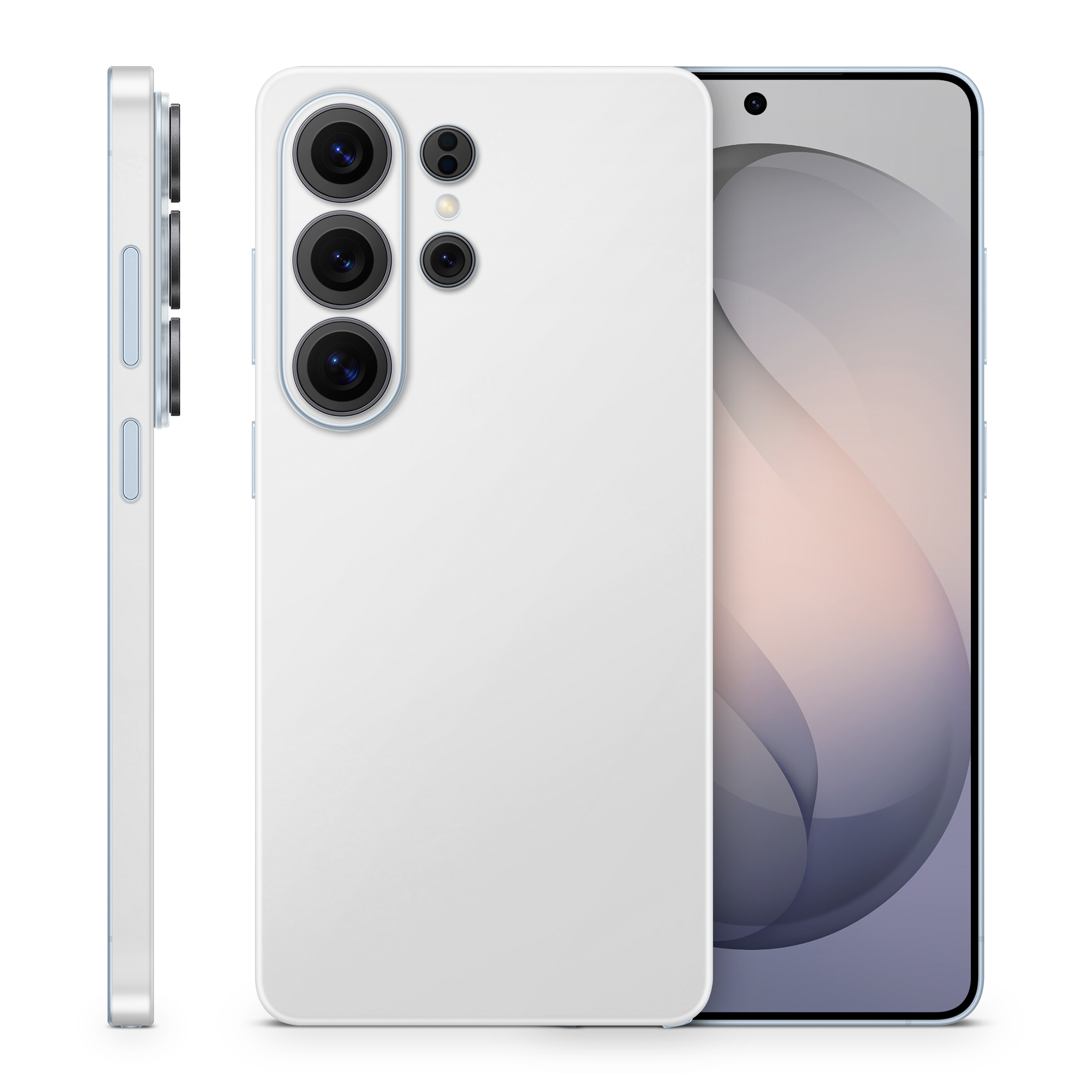Samsung Galaxy S26 Ultra Professional Satin White Skin Wrap Cover