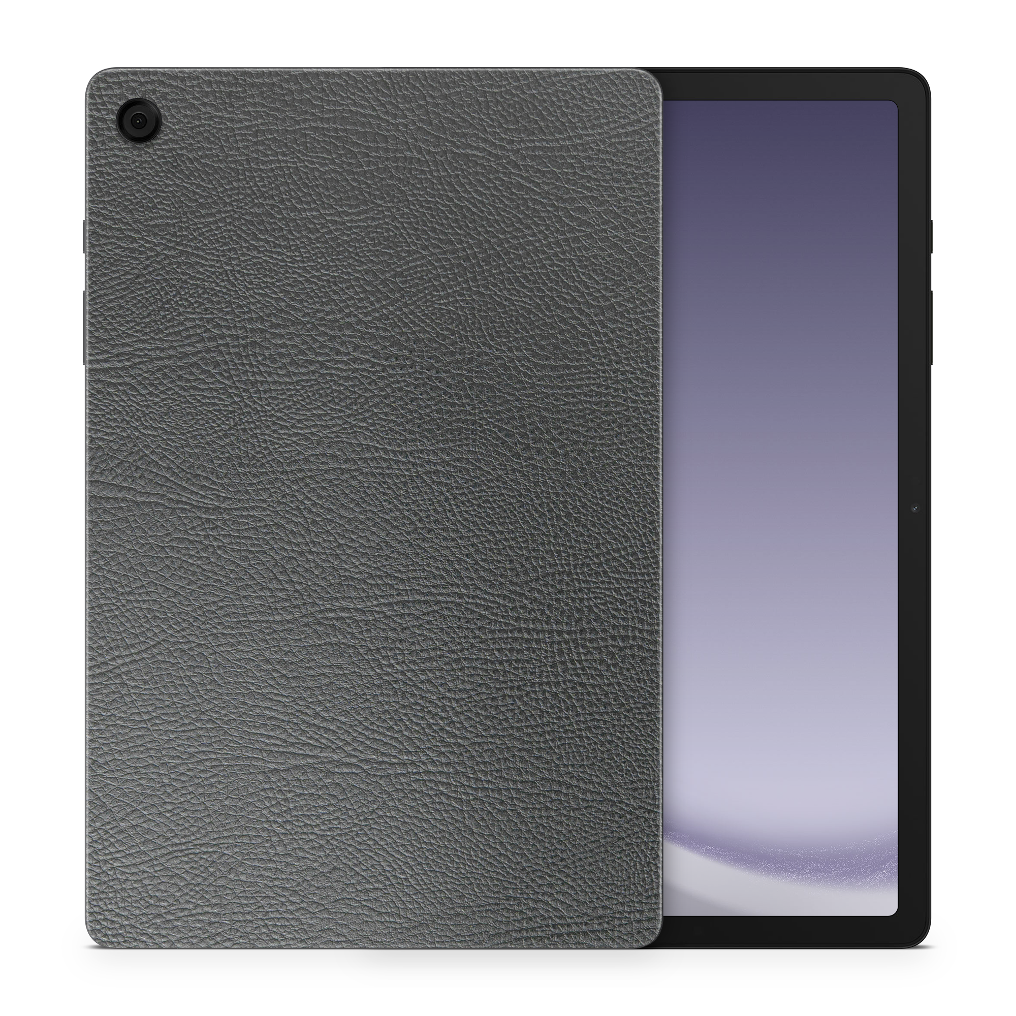 Samsung Galaxy Tab A9 Plus Essentials Black Leather Skin Wrap Cover
