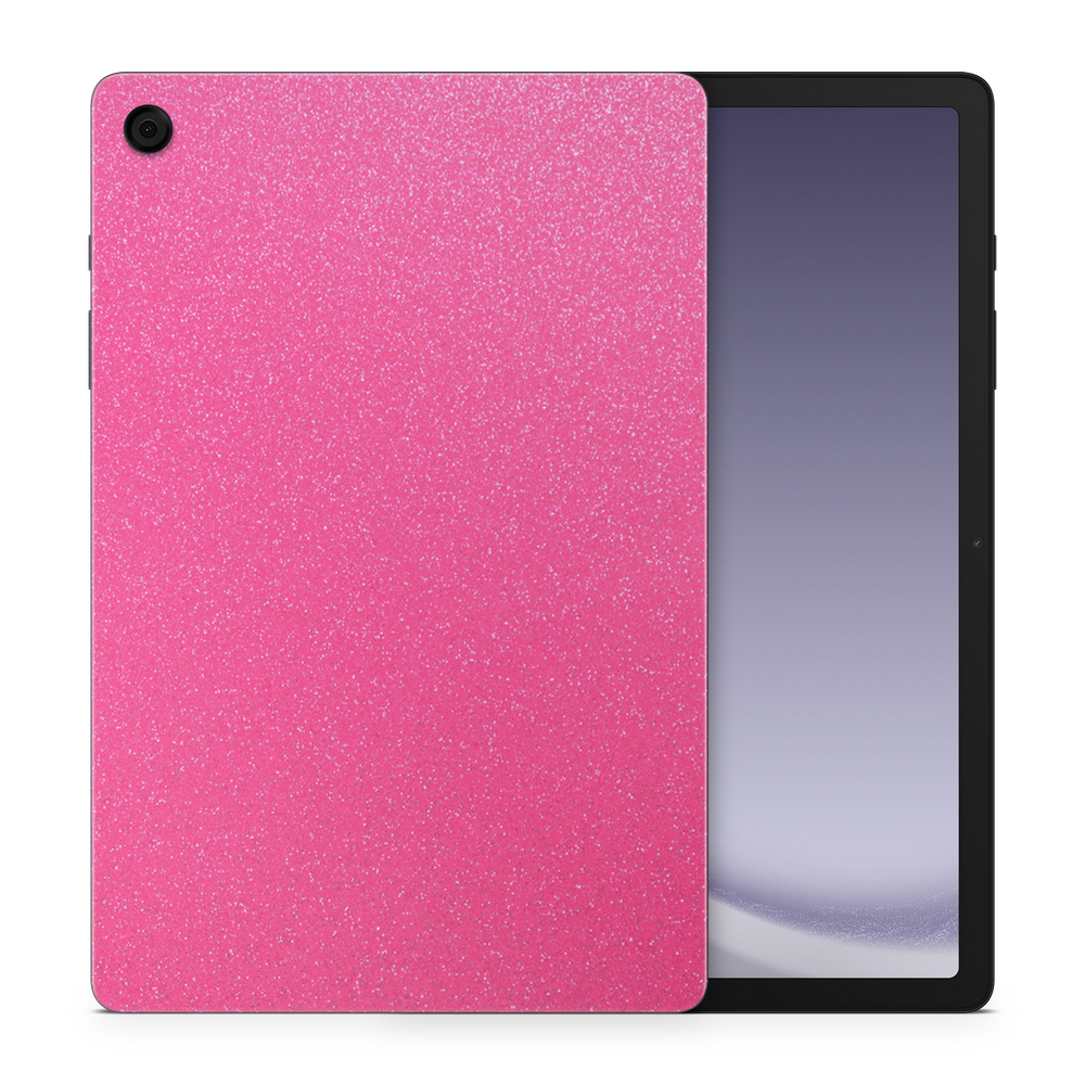 Samsung Galaxy Tab A9 Plus Essentials Pink Glitterbomb Skin Wrap Cover