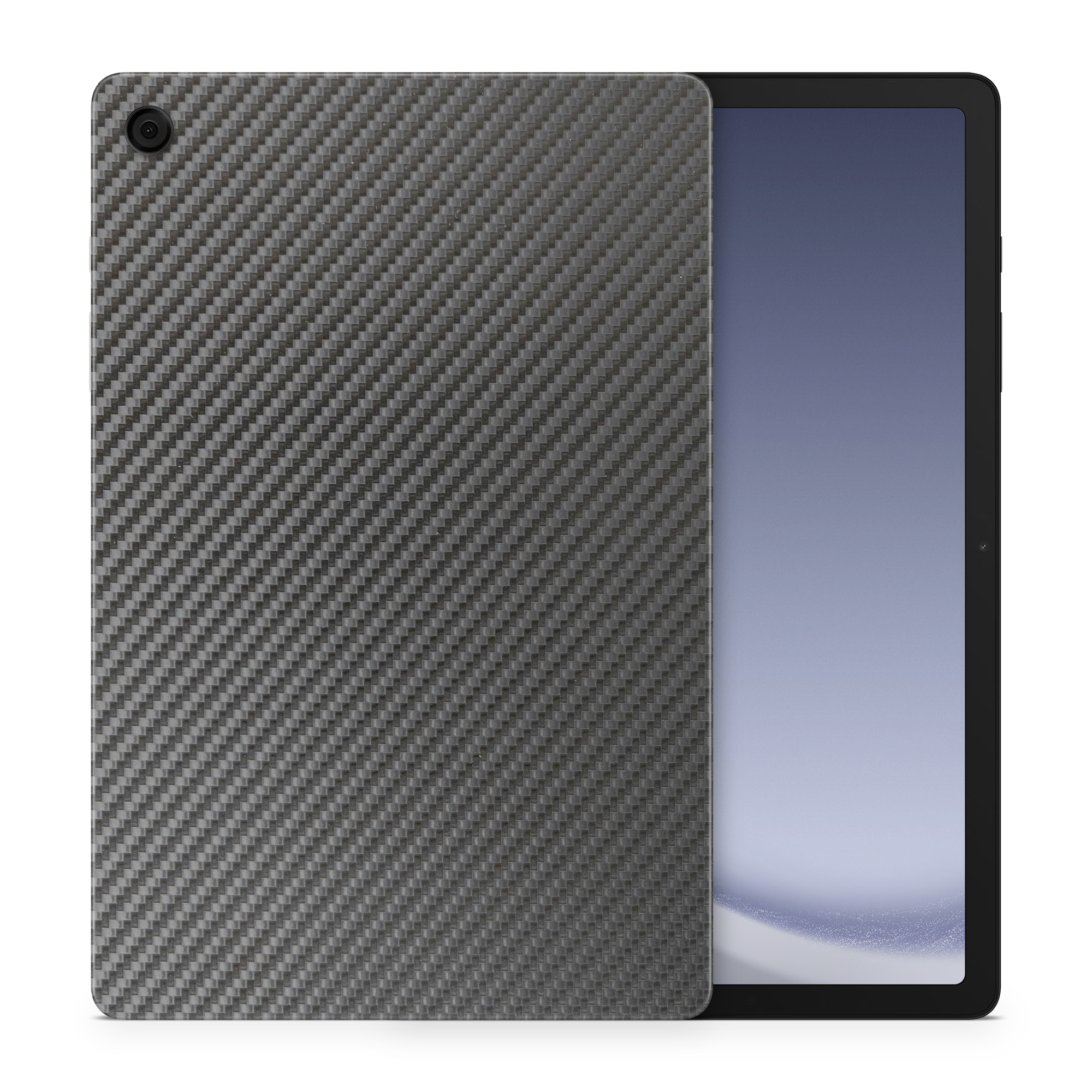 Samsung Galaxy Tab A9 Plus Professional Black Carbon Fiber Skin Wrap Cover