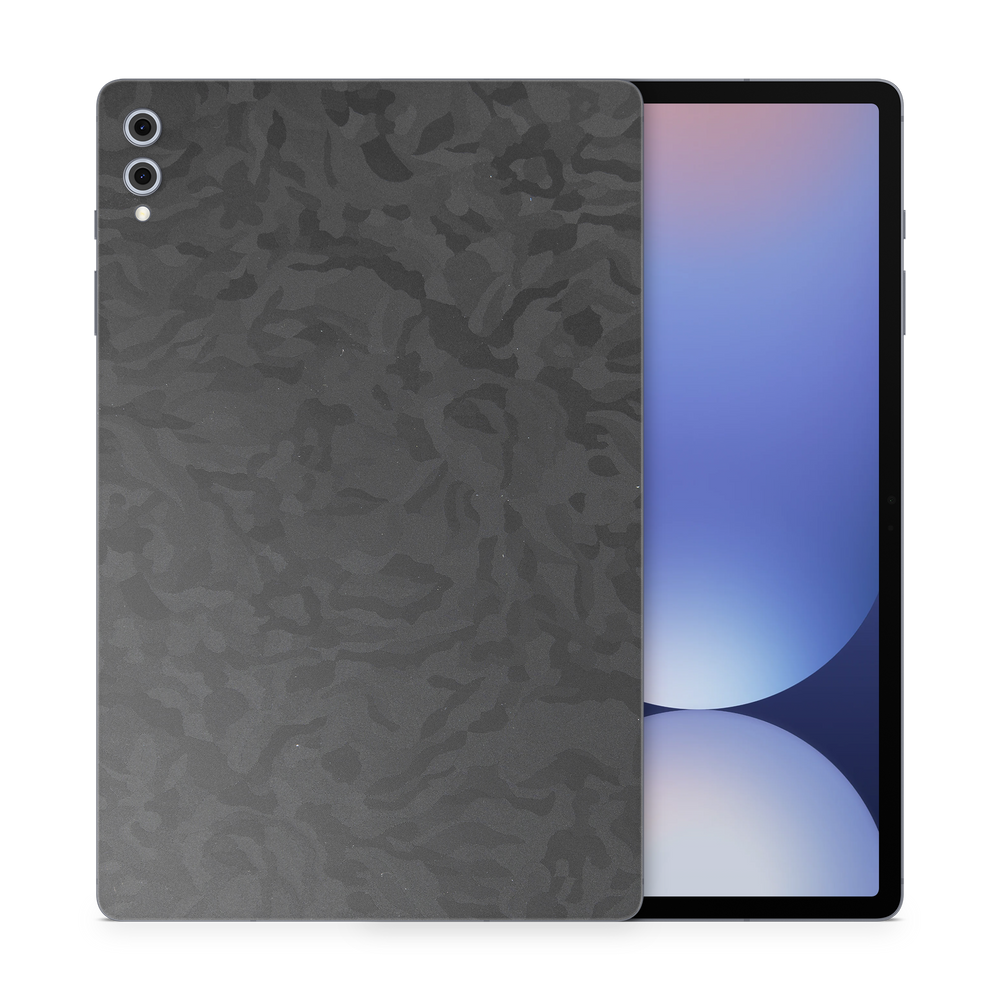 Samsung Galaxy Tab S10 Plus Essentials Black Camo Skin Wrap Cover