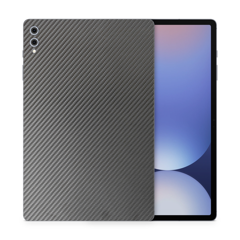 Samsung Galaxy Tab S10 Plus Essentials Black Carbon Fiber Skin Wrap Cover