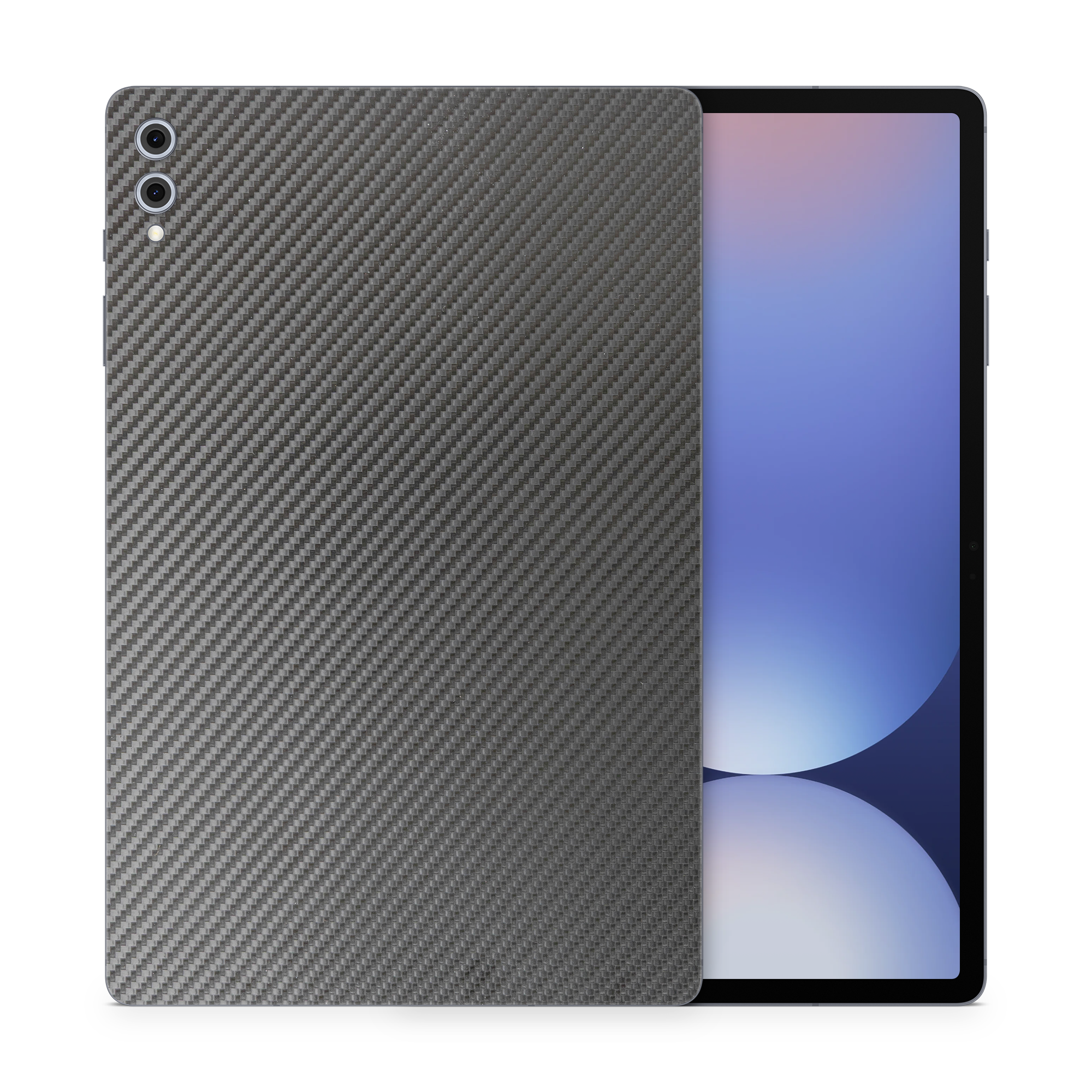 Samsung Galaxy Tab S10 Plus Essentials Black Carbon Fiber Skin Wrap Cover