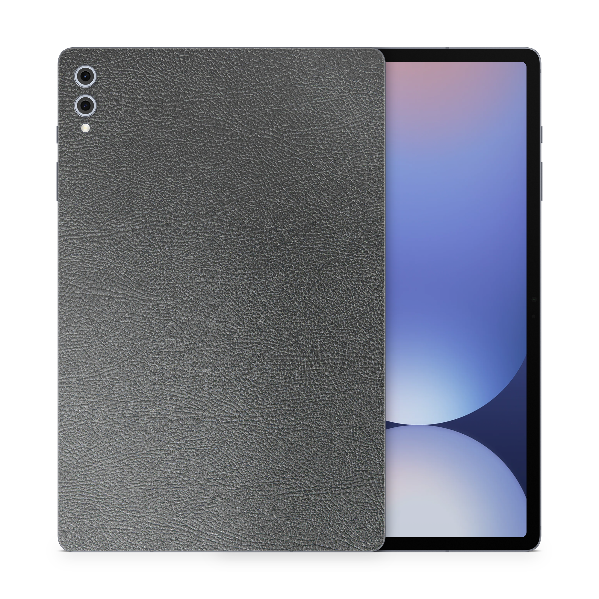 Samsung Galaxy Tab S10 Plus Essentials Black Leather Skin Wrap Cover