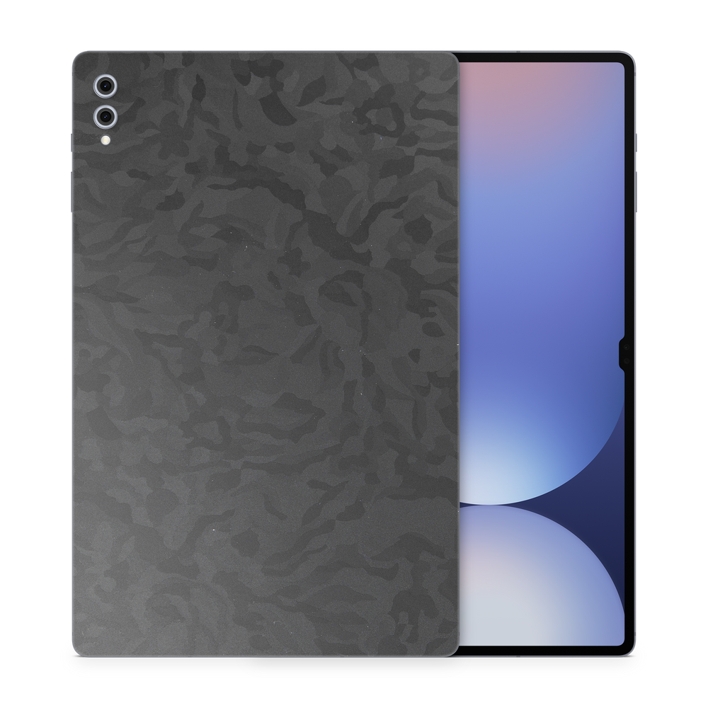 Samsung Galaxy Tab S10 Ultra Essentials Black Camo Skin Wrap Cover