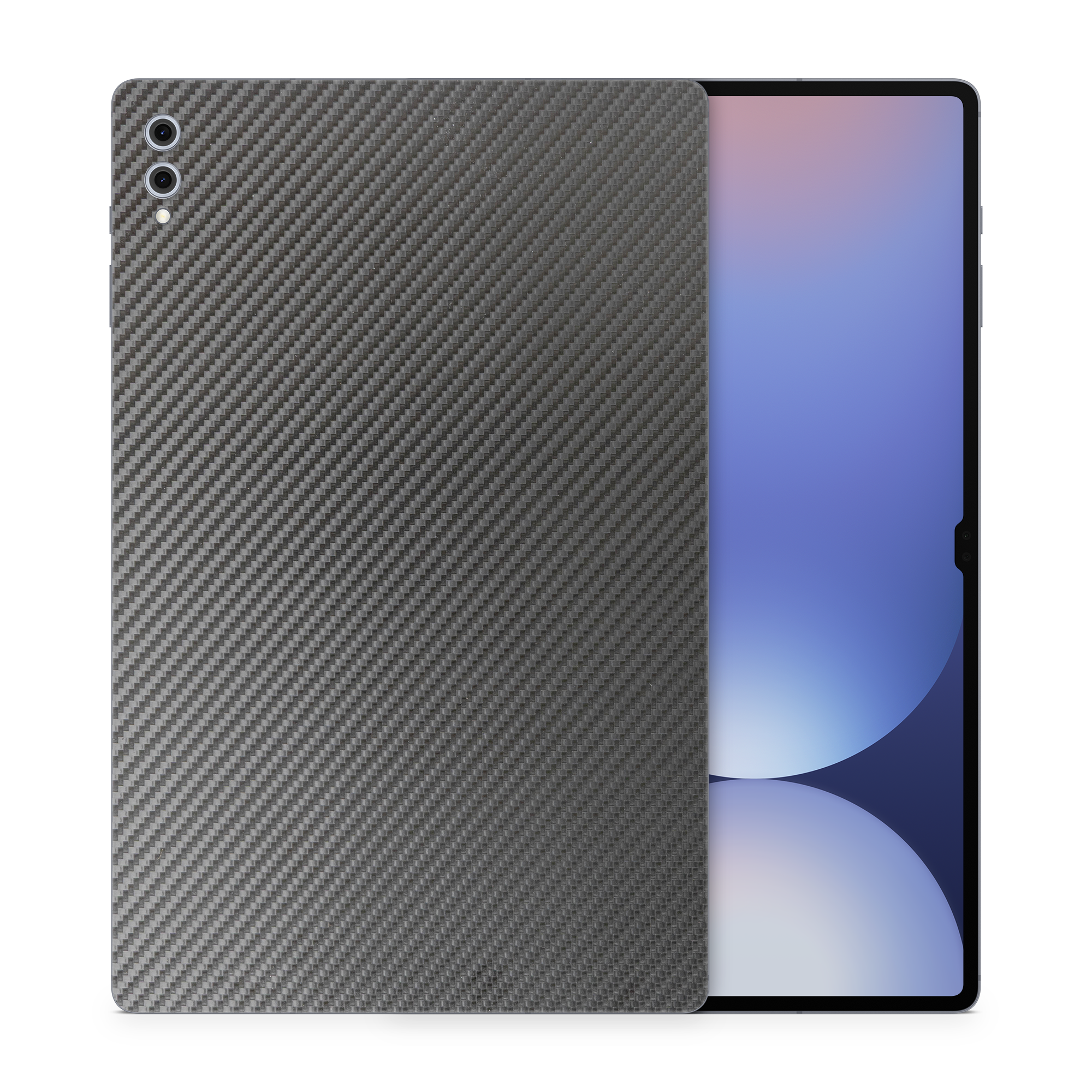 Samsung Galaxy Tab S10 Ultra Essentials Black Carbon Fiber Skin Wrap Cover