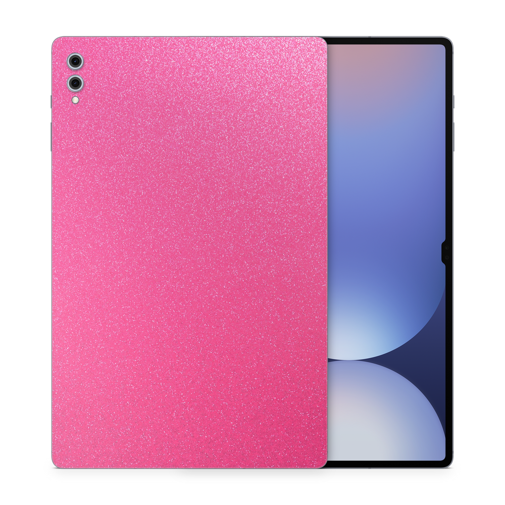 Samsung Galaxy Tab S10 Ultra Essentials Pink Glitterbomb Skin Wrap Cover