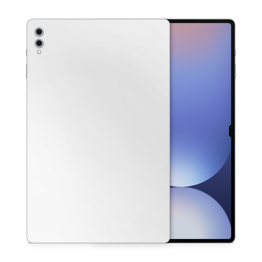 Samsung Galaxy Tab S10 Ultra Essentials Satin White Skin Wrap Cover