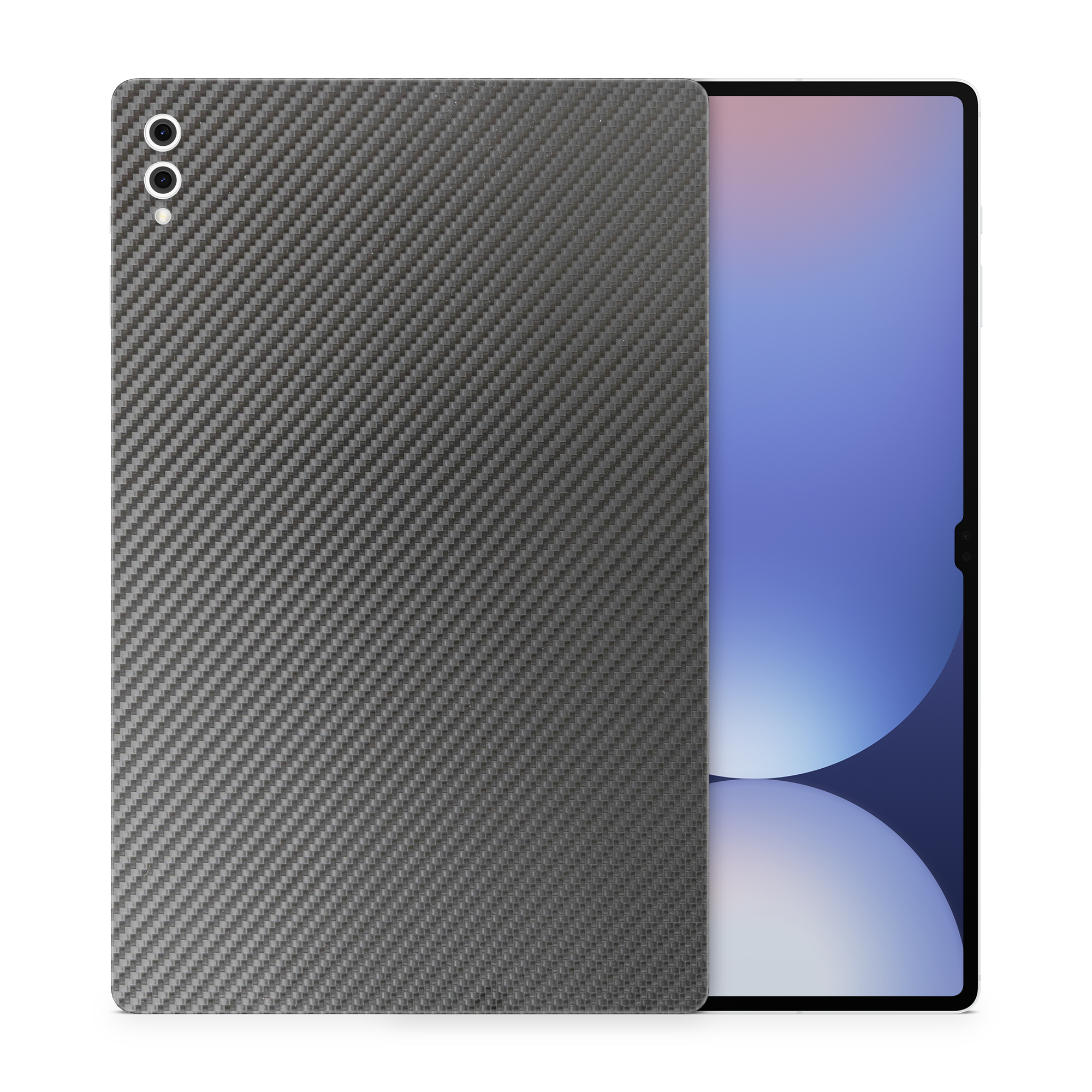 Samsung Galaxy Tab S10 Ultra Professional Black Carbon Fiber Skin Wrap Cover