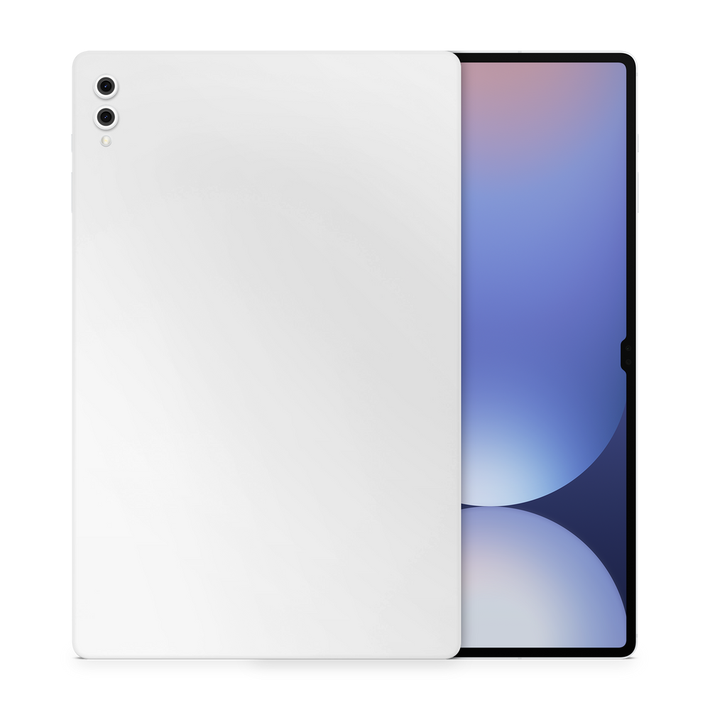 Samsung Galaxy Tab S10 Ultra Professional Satin White Skin Wrap Cover