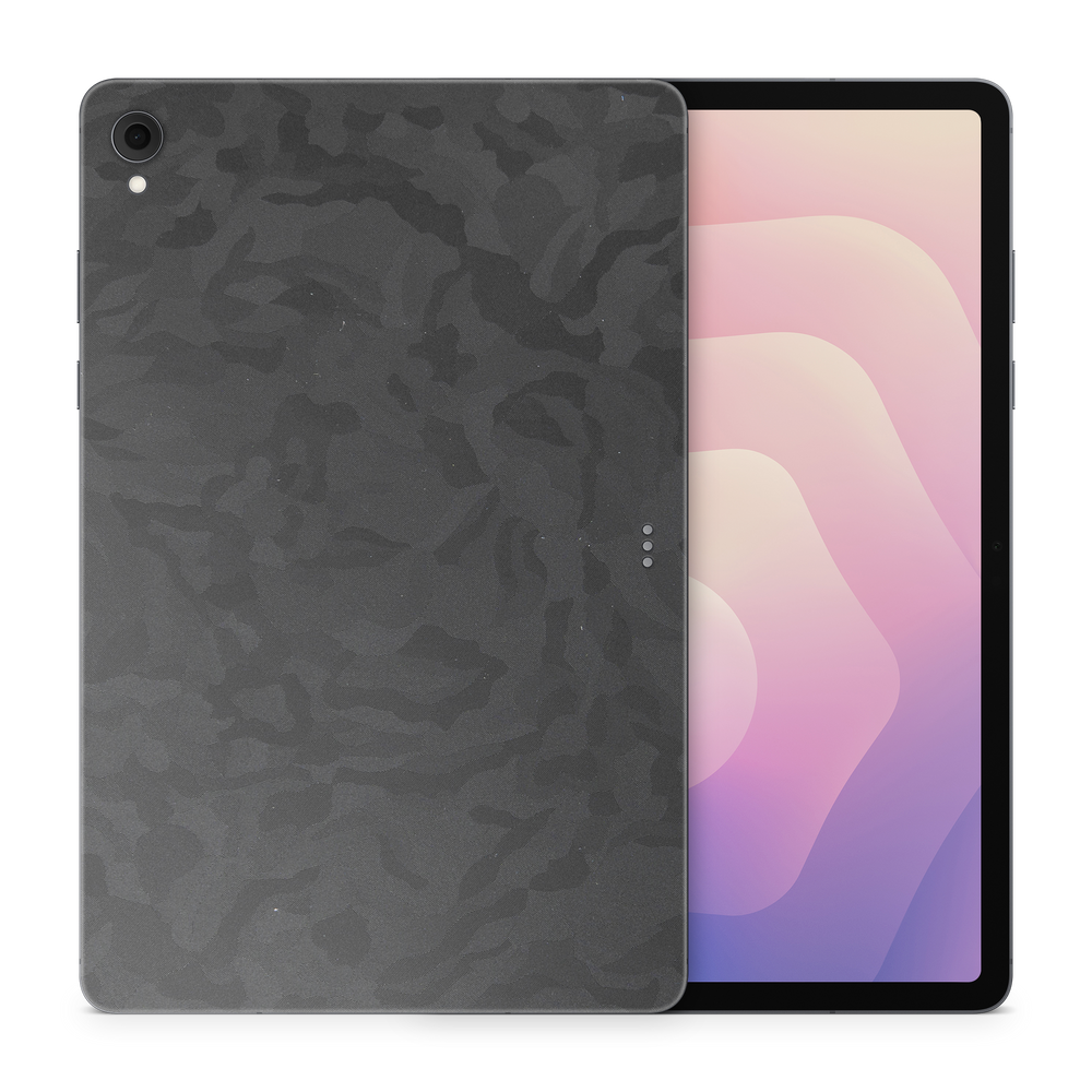 Samsung Galaxy Tab S11 Essentials Black Camo Skin Wrap Cover