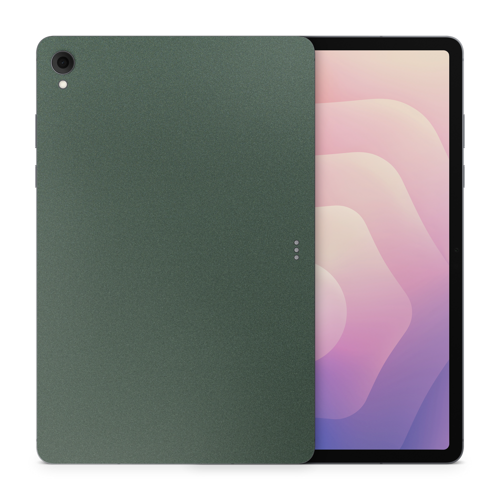 Samsung Galaxy Tab S11 Essentials Matte Green Metallic Skin Wrap Cover