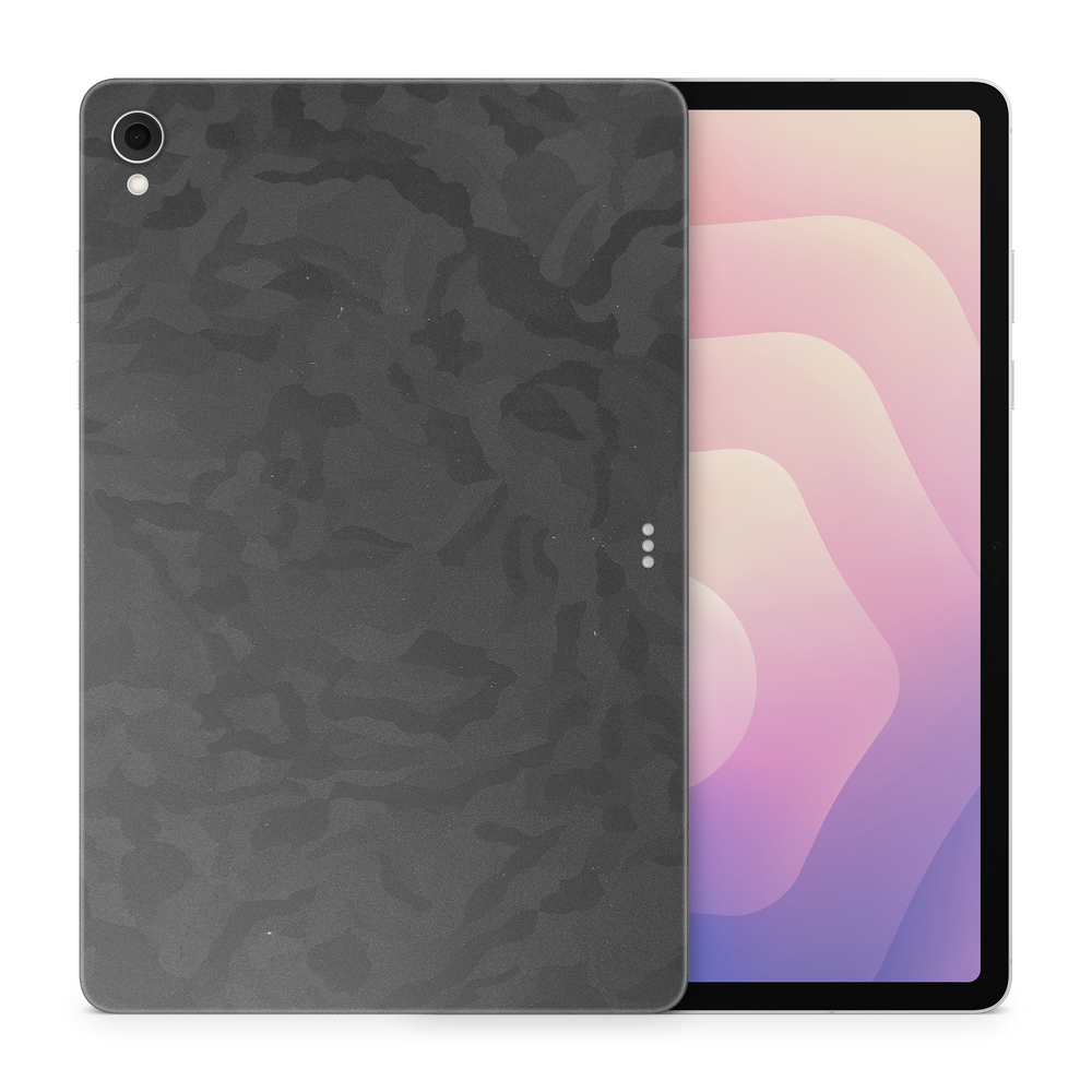 Samsung Galaxy Tab S11 Professional Black Camo Skin Wrap Cover