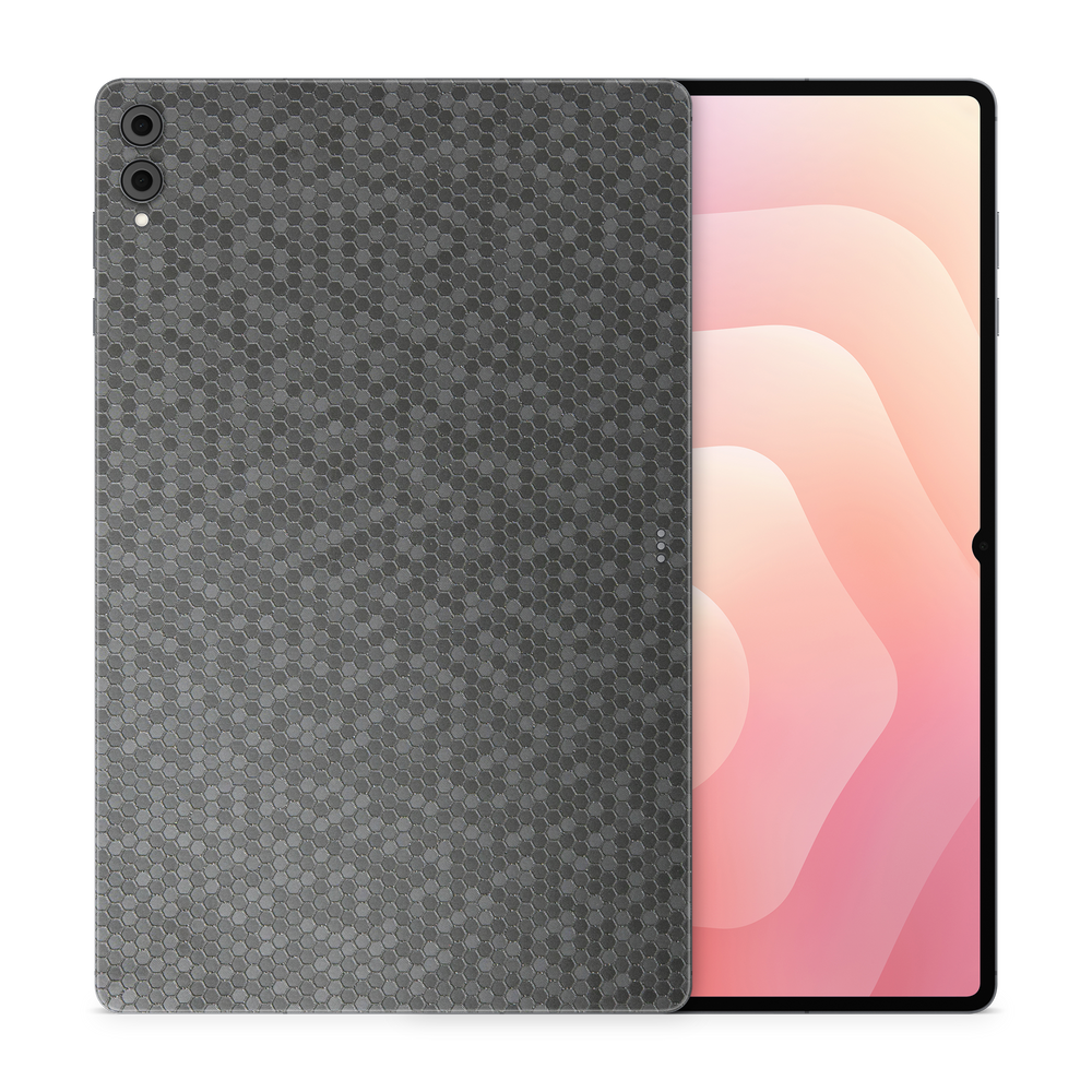 Samsung Galaxy Tab S11 Ultra Essentials Black Honeycomb Skin Wrap Cover